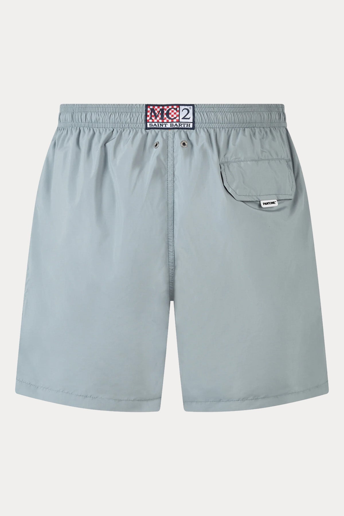 Saint Barth Pantone Beli Lastikli Şort Mayo-Şort Mayo-Libas