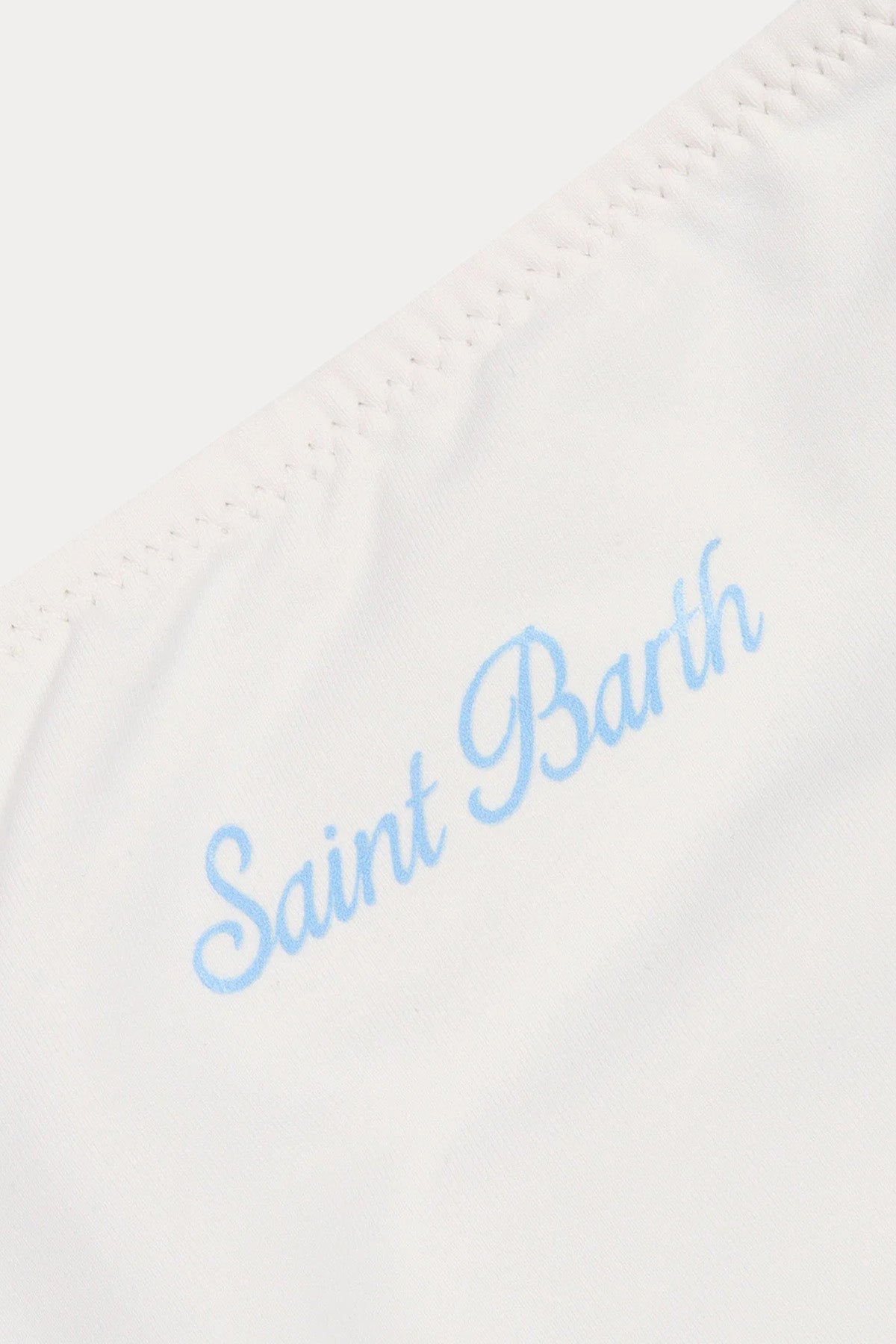 Saint Barth 6-10 Yaş Kız Çocuk Logolu Streç Bikini-Bikini-Libas