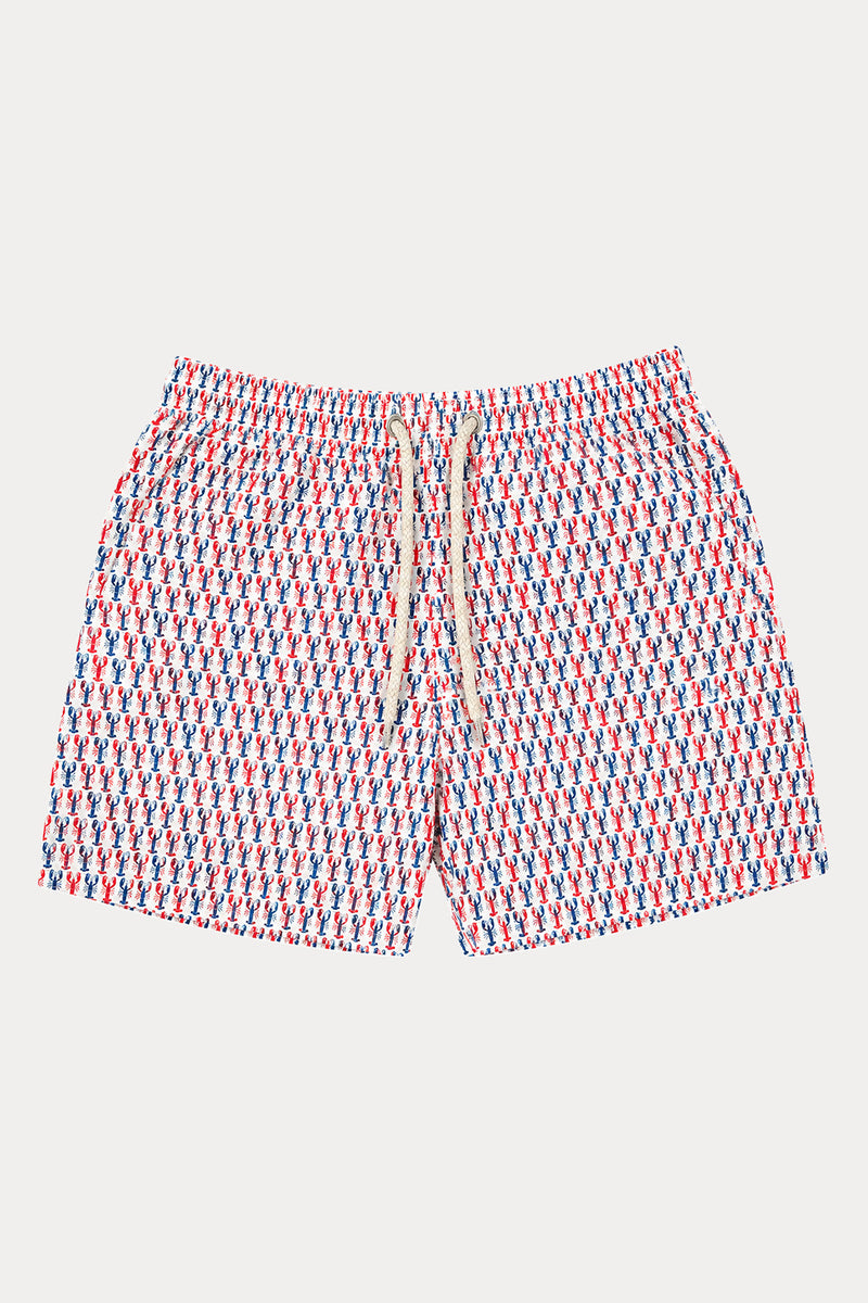 Saint Barth 10-12 Yaş Erkek Çocuk Beli Lastikli Şort Mayo