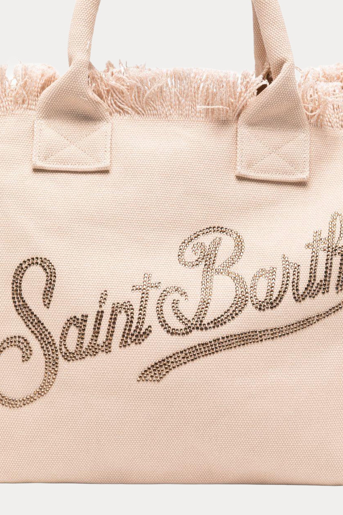 Saint Barth Large Logolu Kanvas Çanta