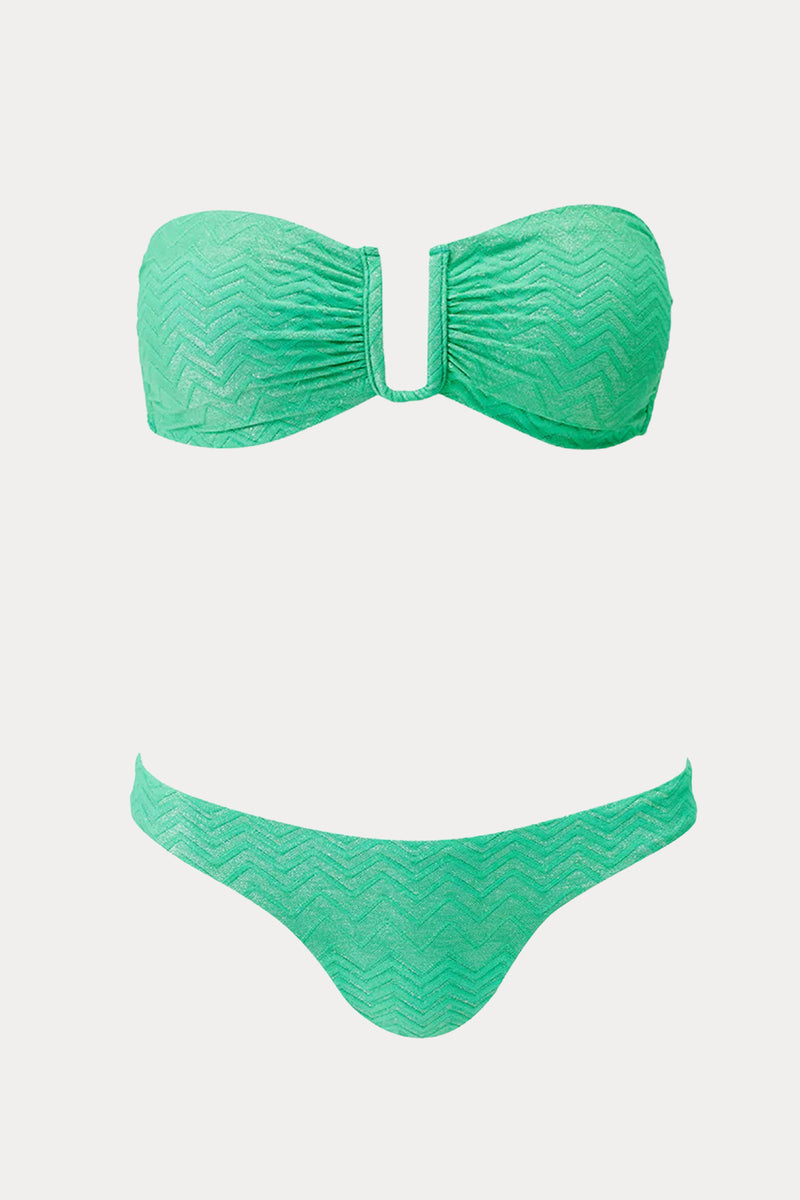 Melissa Odabash Prague Zigzag Straplez Streç Bikini