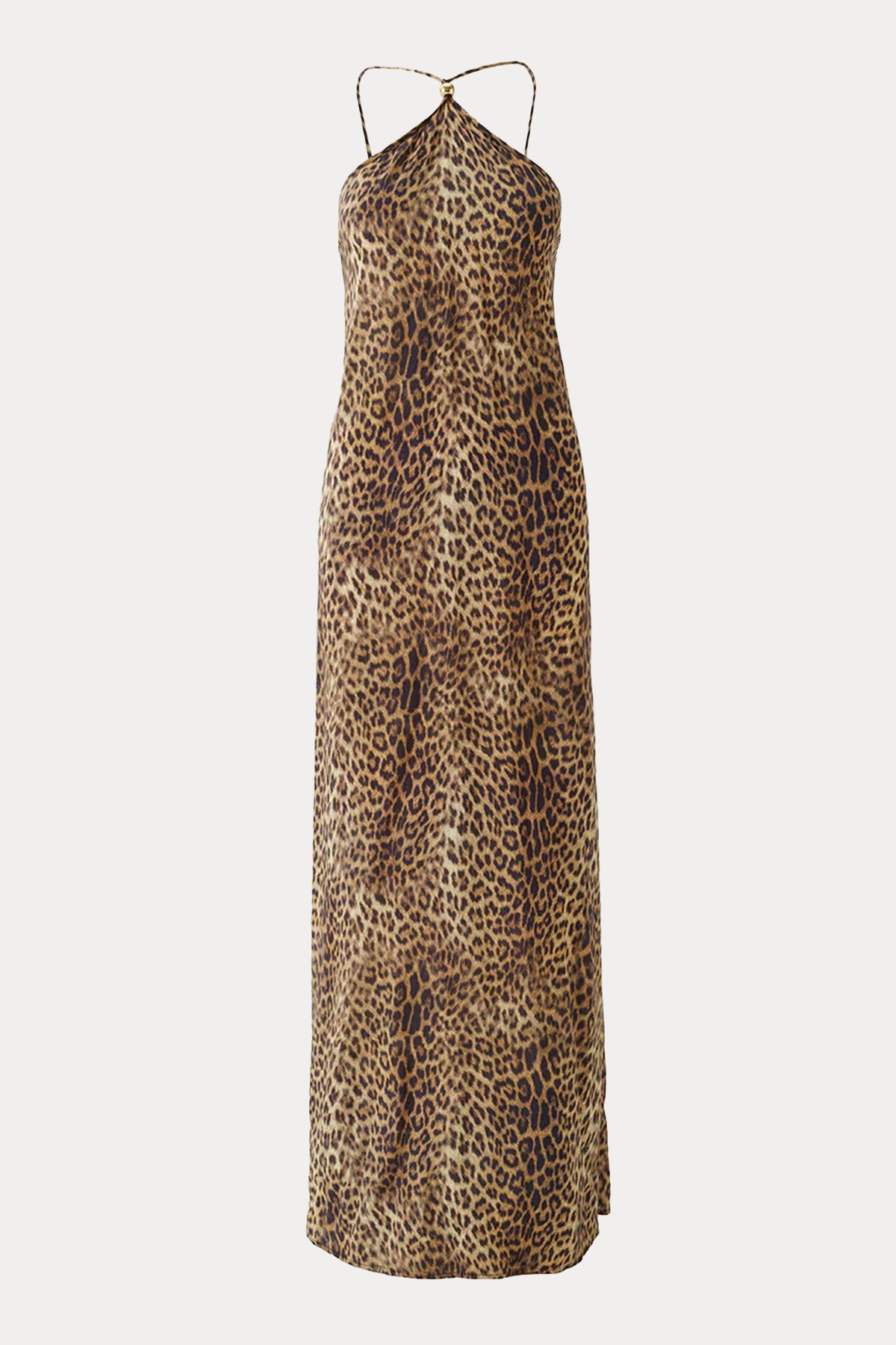 Melissa Odabash Sage Leopar Desenli Maxi Elbise