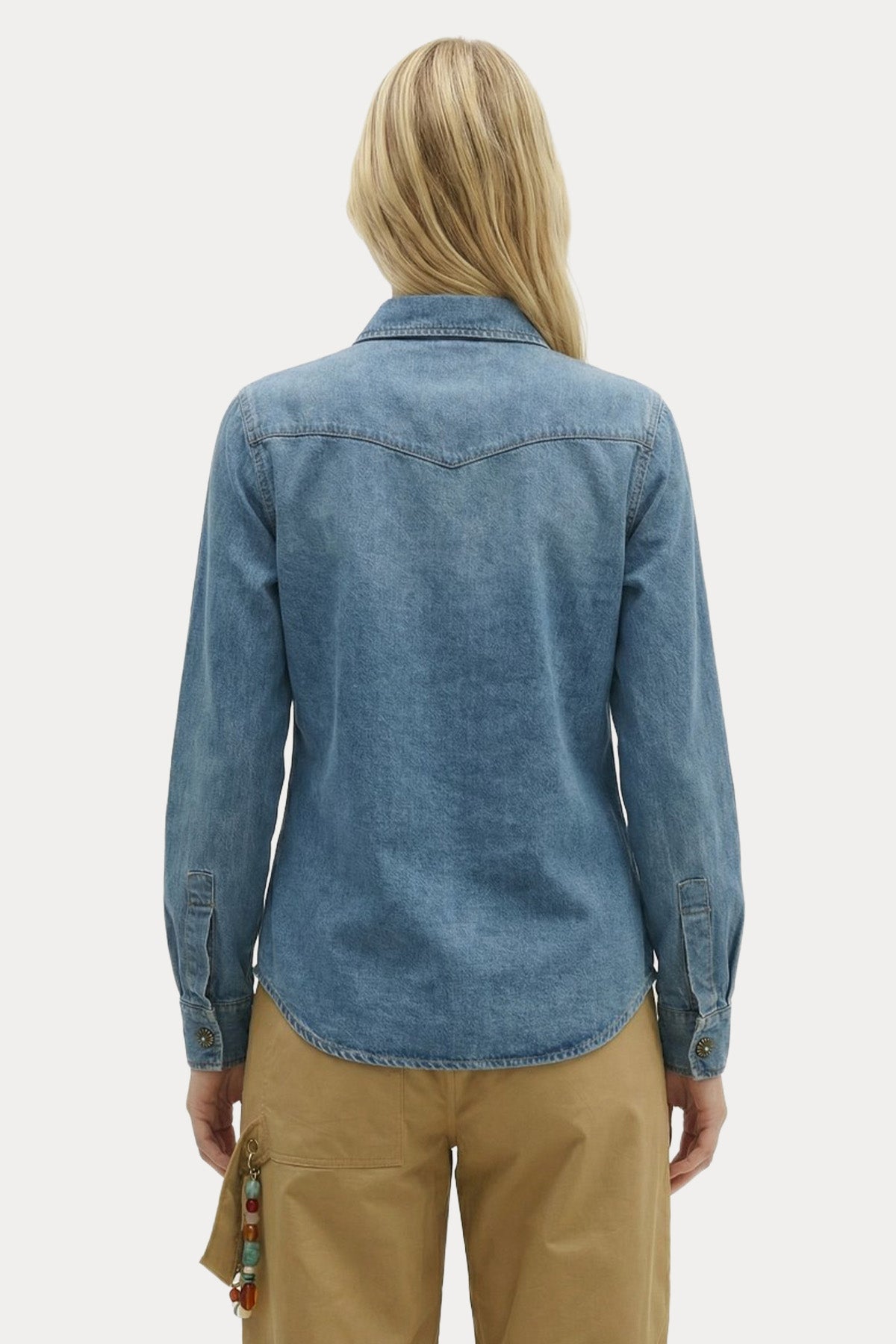 Berenice Regular Fit Denim Gömlek