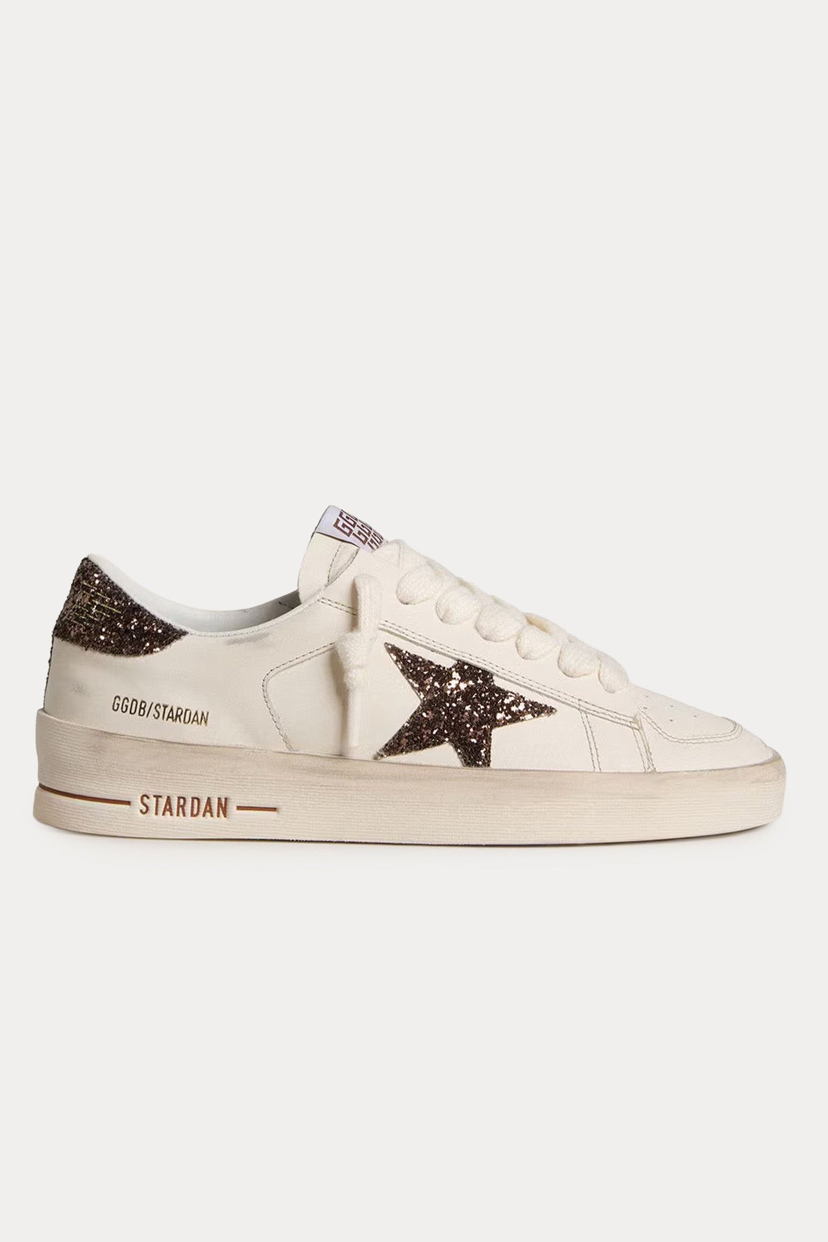 Golden Goose Stardan Payetli Deri Sneaker Ayakkabı
