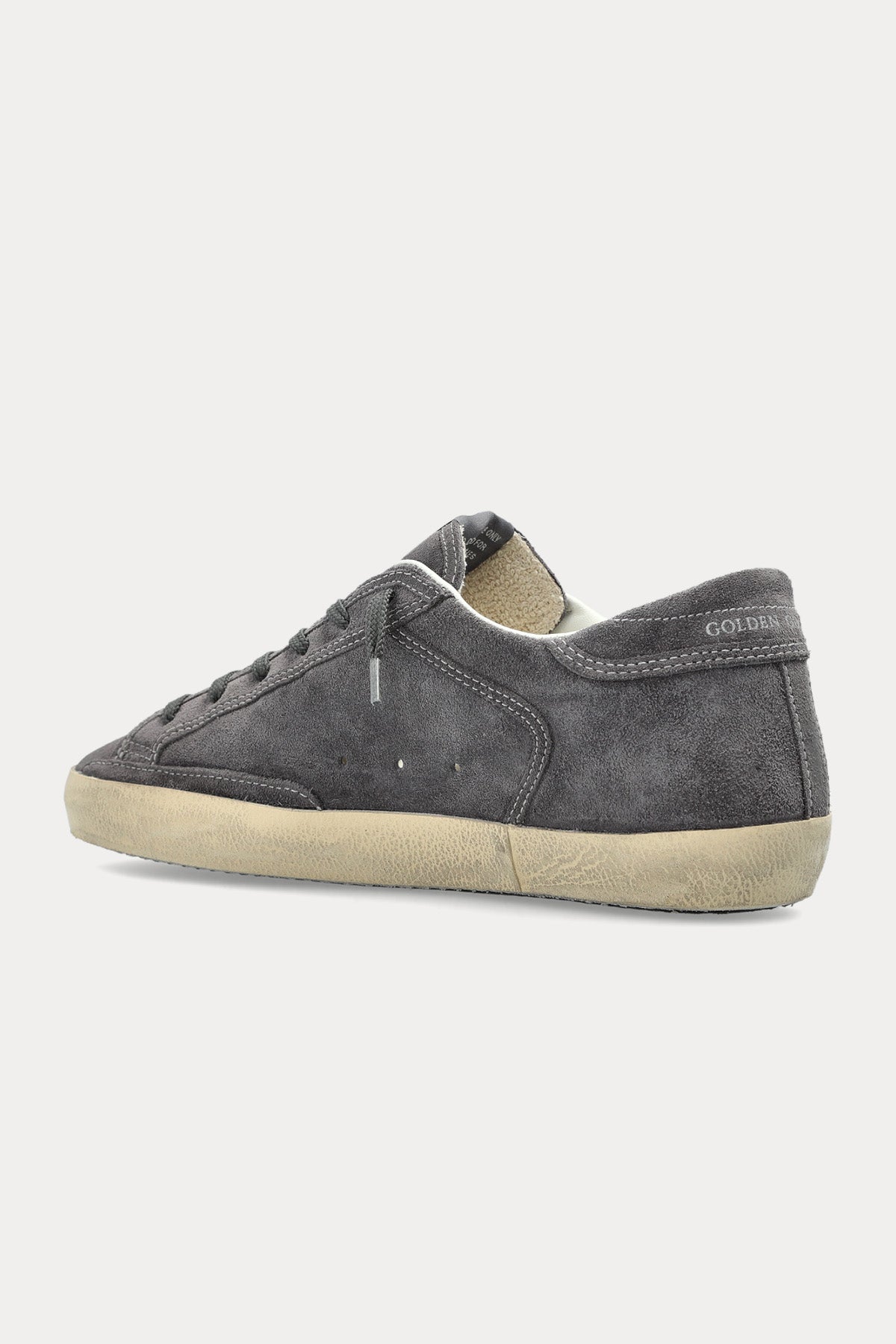 Golden Goose Super-Star Payetli Süet Sneaker Ayakkabı-Ayakkabı-Libas