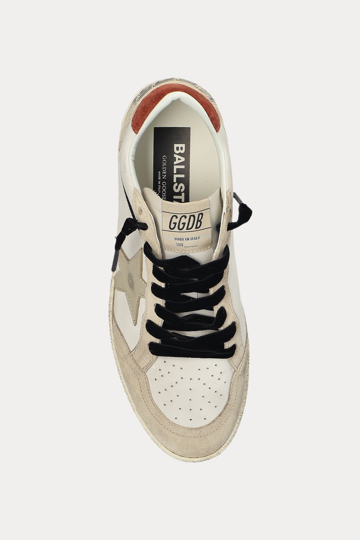 Golden Goose Ball-Star Süet Deri Sneaker Ayakkabı-Ayakkabı-Libas