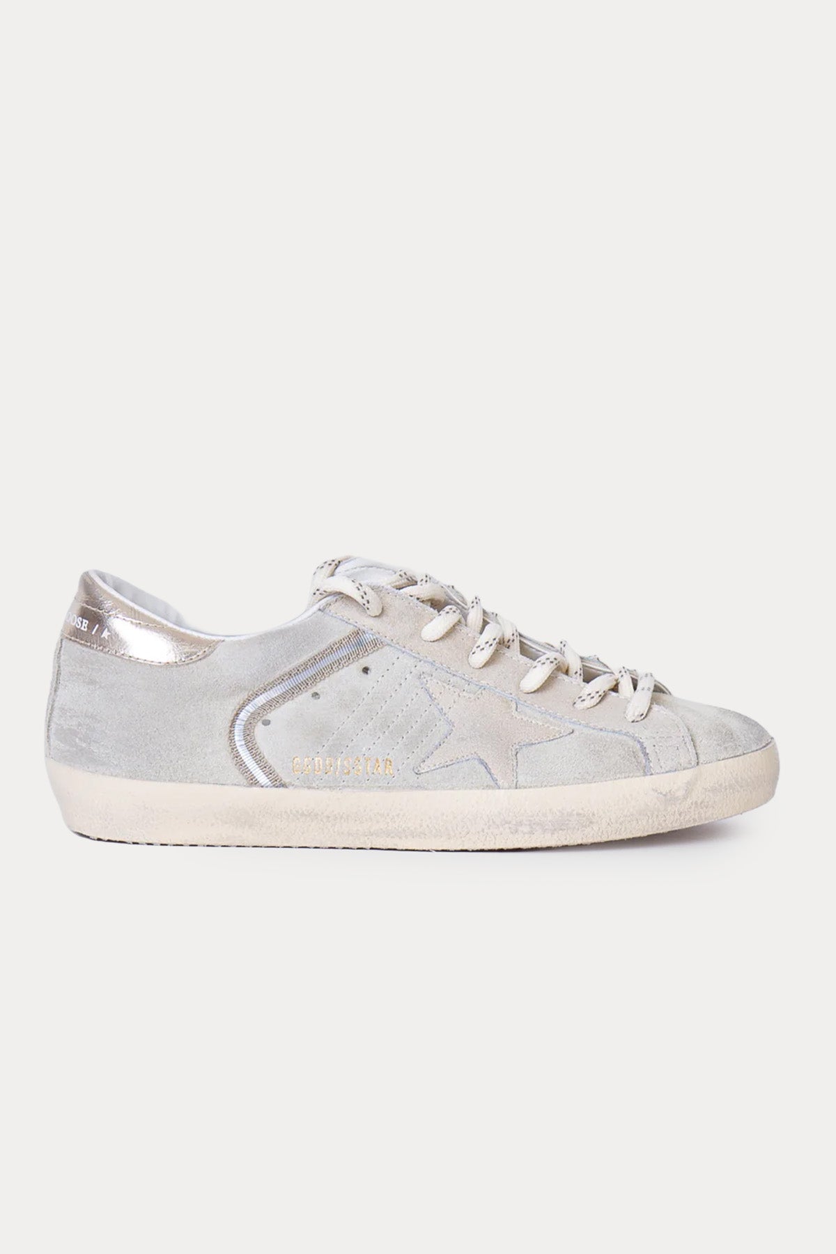 Golden Goose Super-Star Süet Sneaker Ayakkabı-Ayakkabı-Libas
