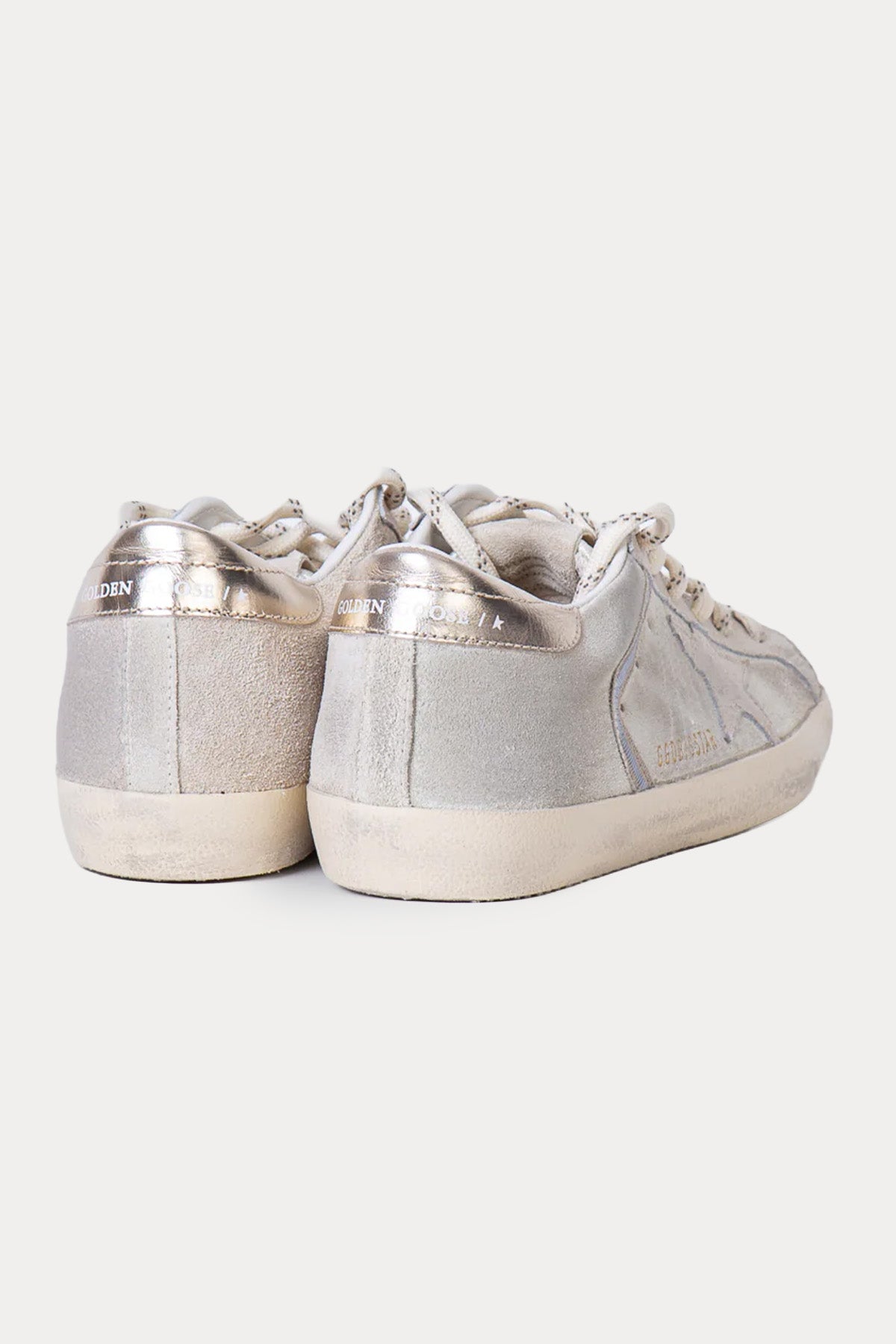 Golden Goose Super-Star Süet Sneaker Ayakkabı-Ayakkabı-Libas