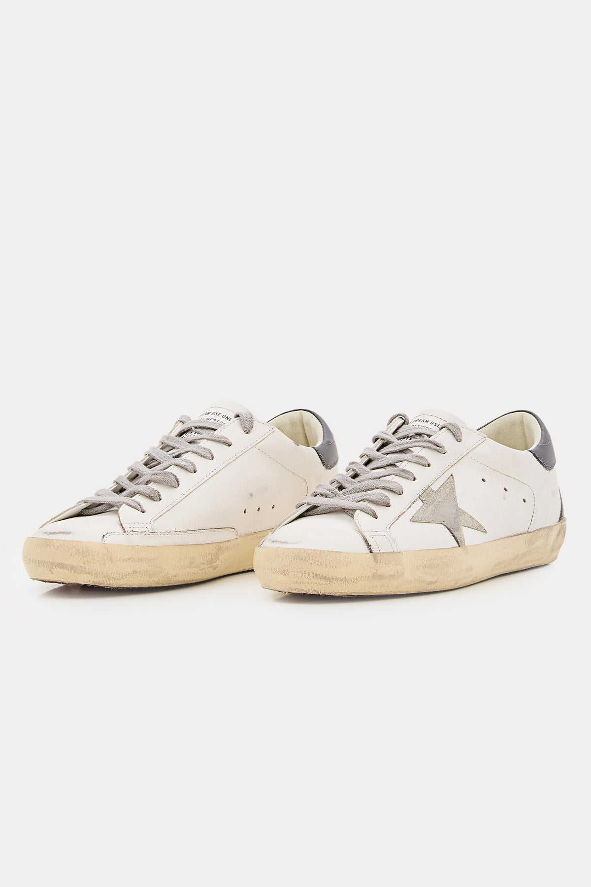 Golden Goose Super-Star Deri Sneaker Ayakkabı-Ayakkabı-Libas