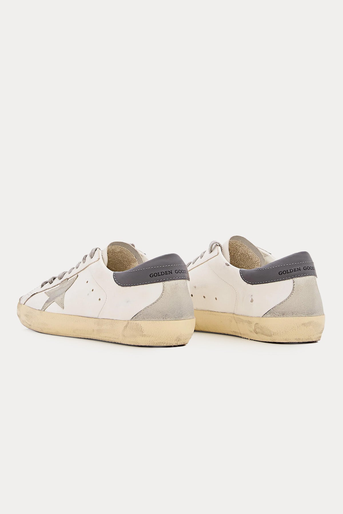 Golden Goose Super-Star Deri Sneaker Ayakkabı-Ayakkabı-Libas