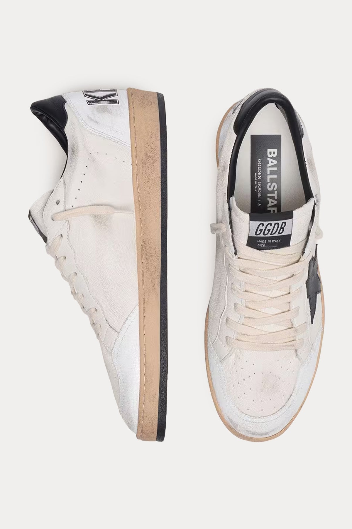 Golden Goose Ball-Star Deri Sneaker Ayakkabı-Ayakkabı-Libas