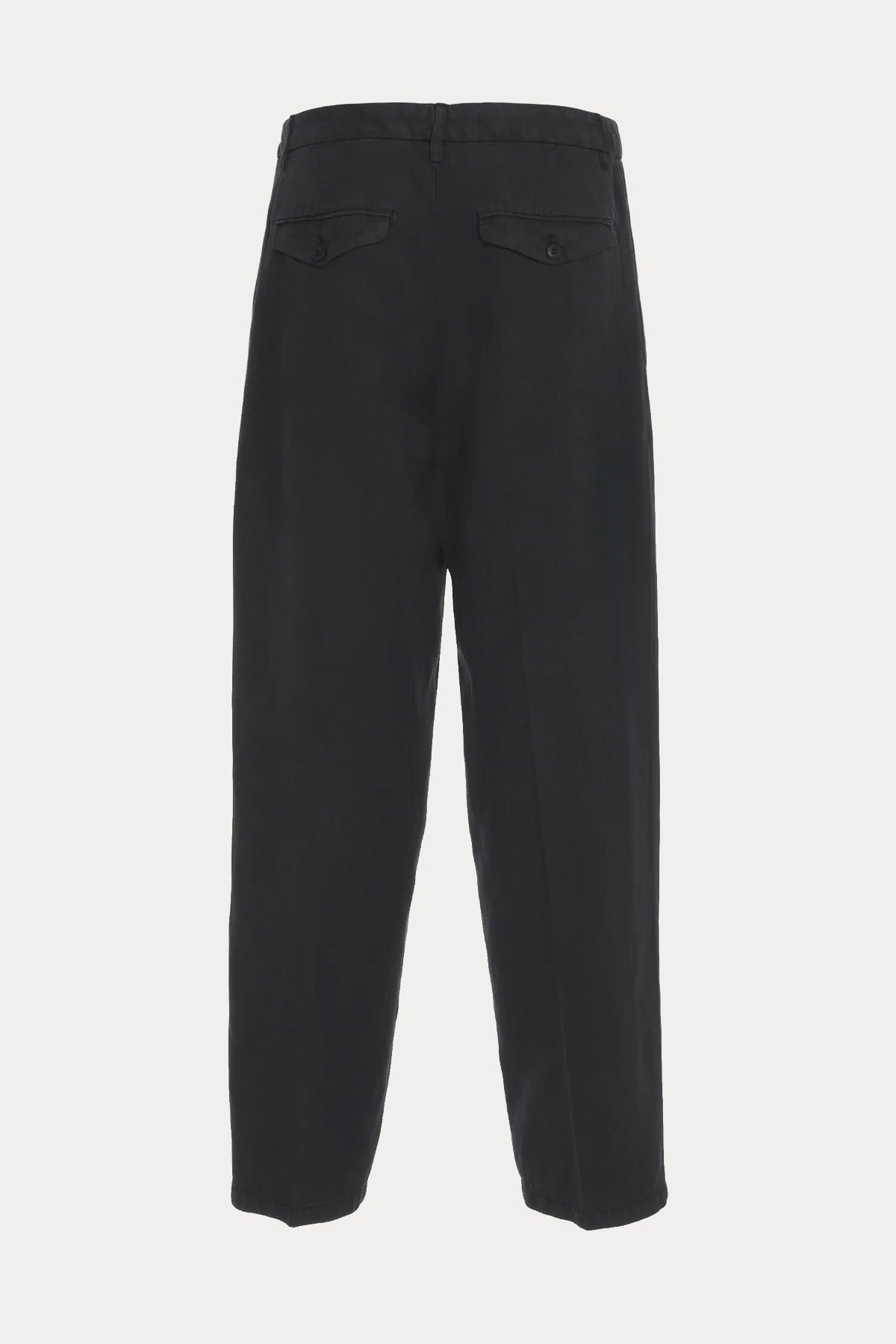 Dondup Relaxed Fit Yandan Cepli Keten Pantolon