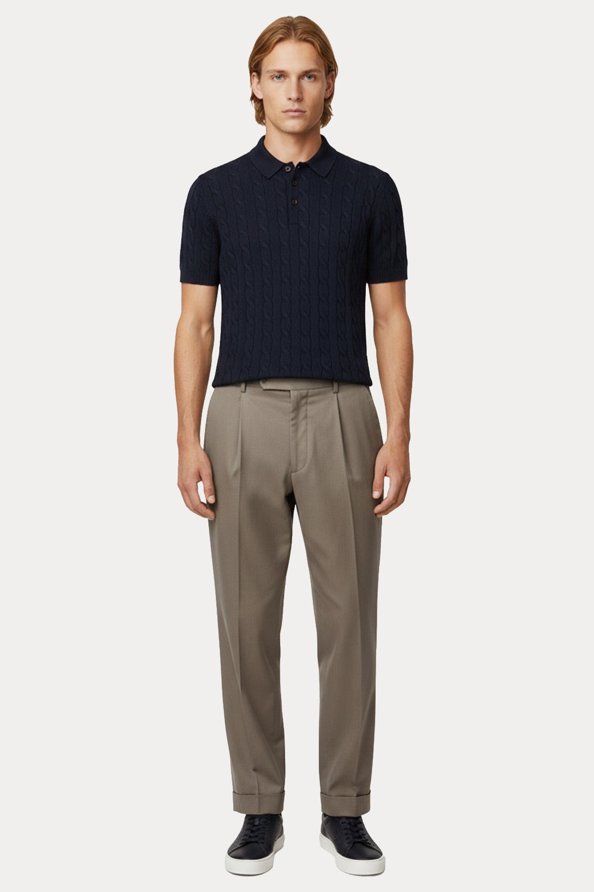 Dondup Havuç Kesim Tek Pile Duble Paça Pantolon