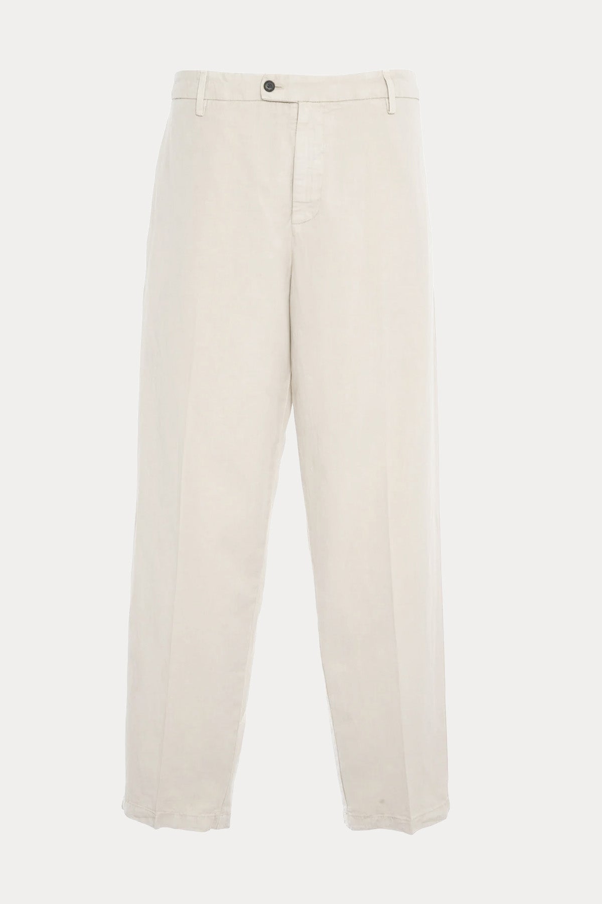 Dondup Relaxed Fit Yandan Cepli Keten Pantolon