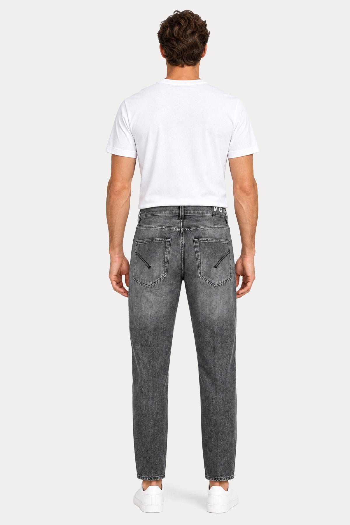 Dondup Brighton Carrot Fit Yıkamalı Jeans