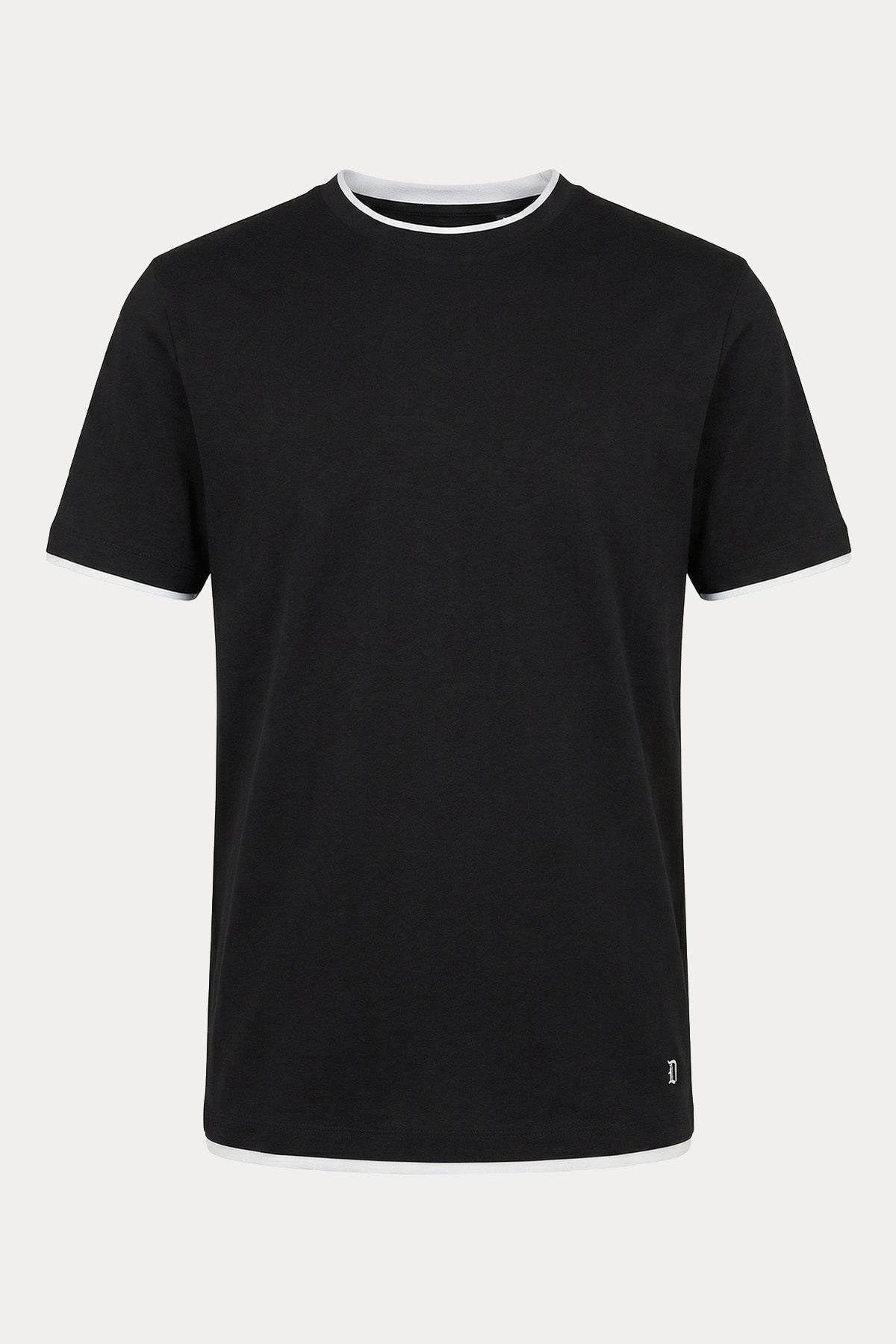 Dondup Regular Fit Logolu Yuvarlak Yaka T-shirt