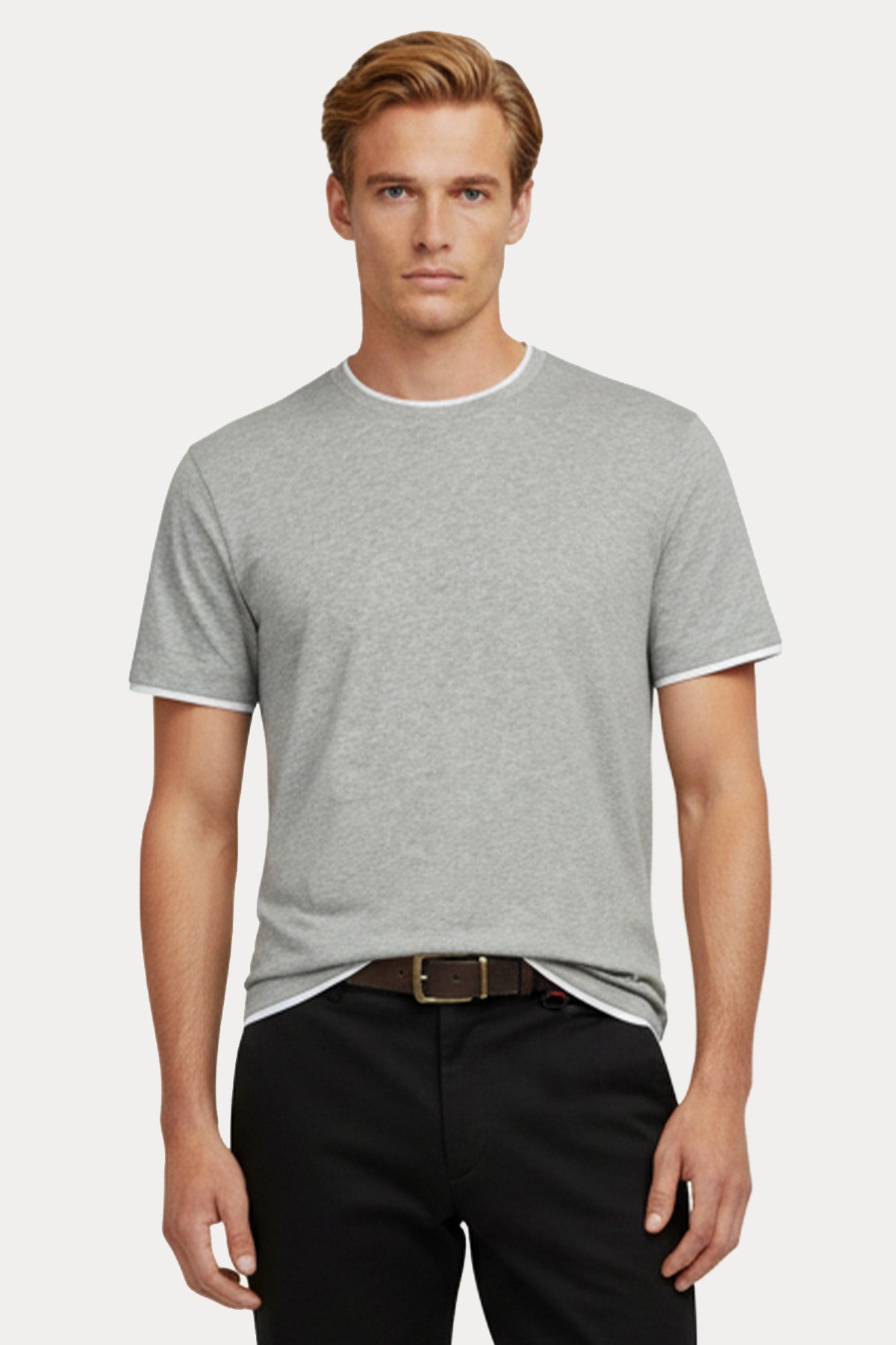 Dondup Regular Fit Logolu Yuvarlak Yaka T-shirt