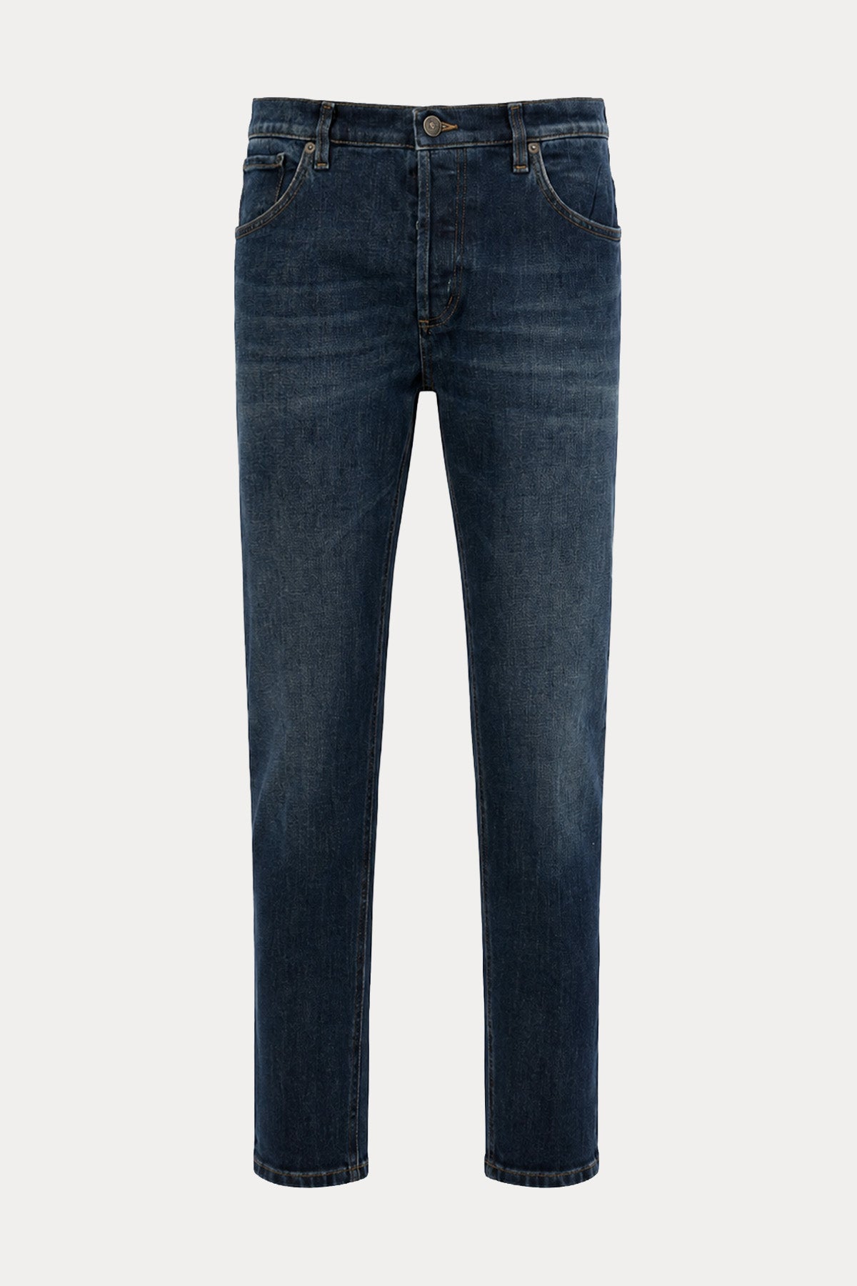 Dondup Brighton Carrot Slim Fit Yıkamalı Jeans