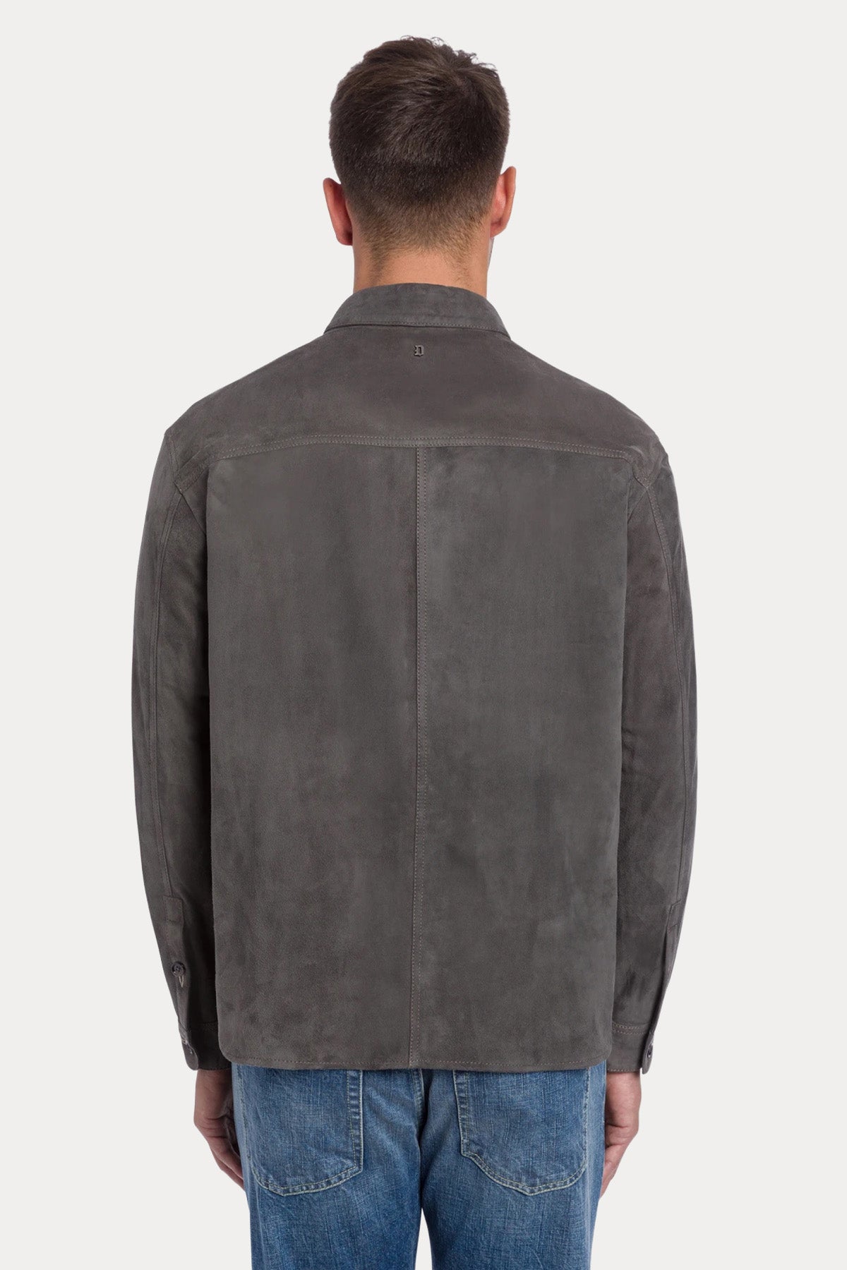 Dondup Regular Fit Süet Gömlek Ceket-Ceket-Libas
