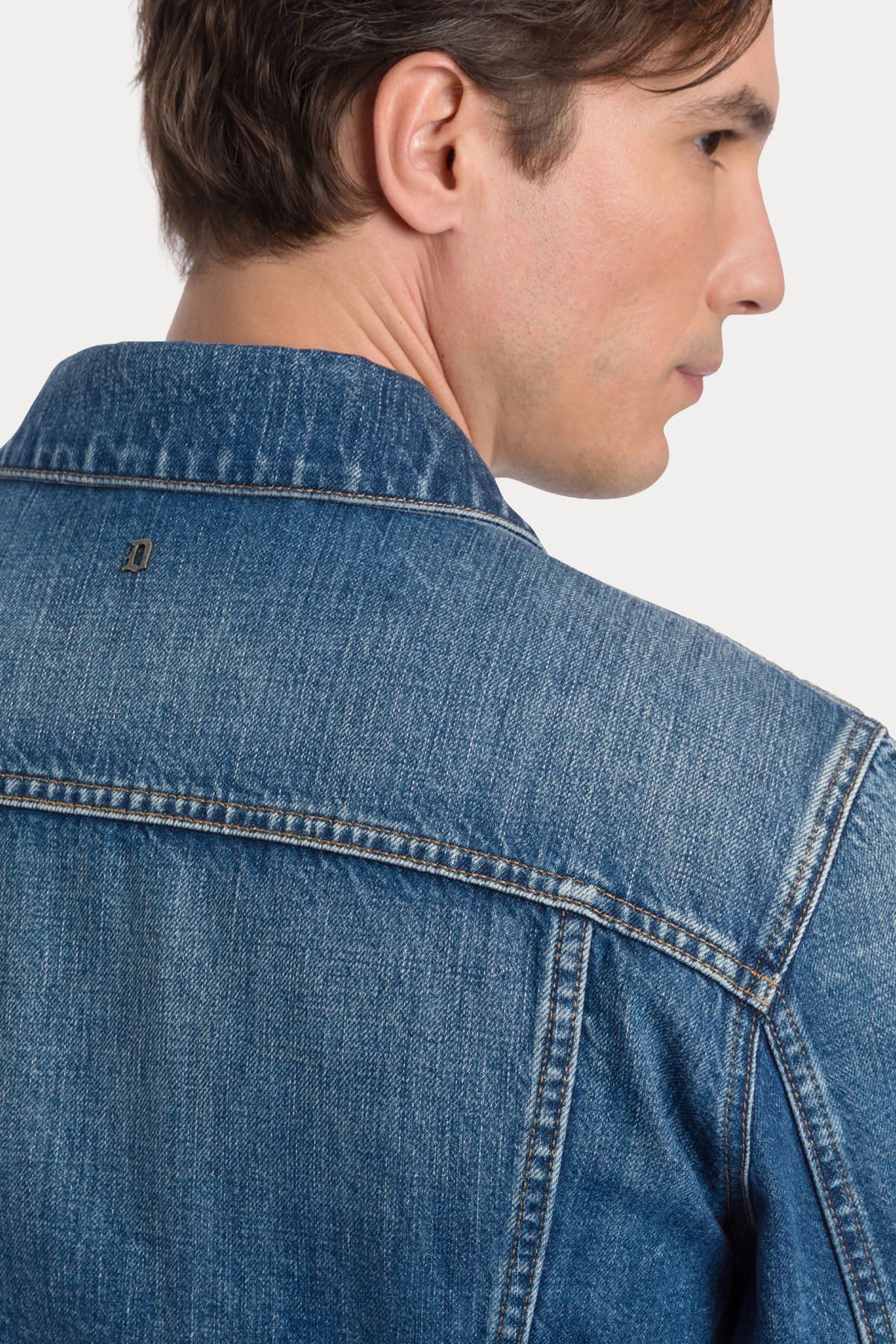 Dondup Regular Fit Yıkamalı Denim Ceket-Ceket-Libas
