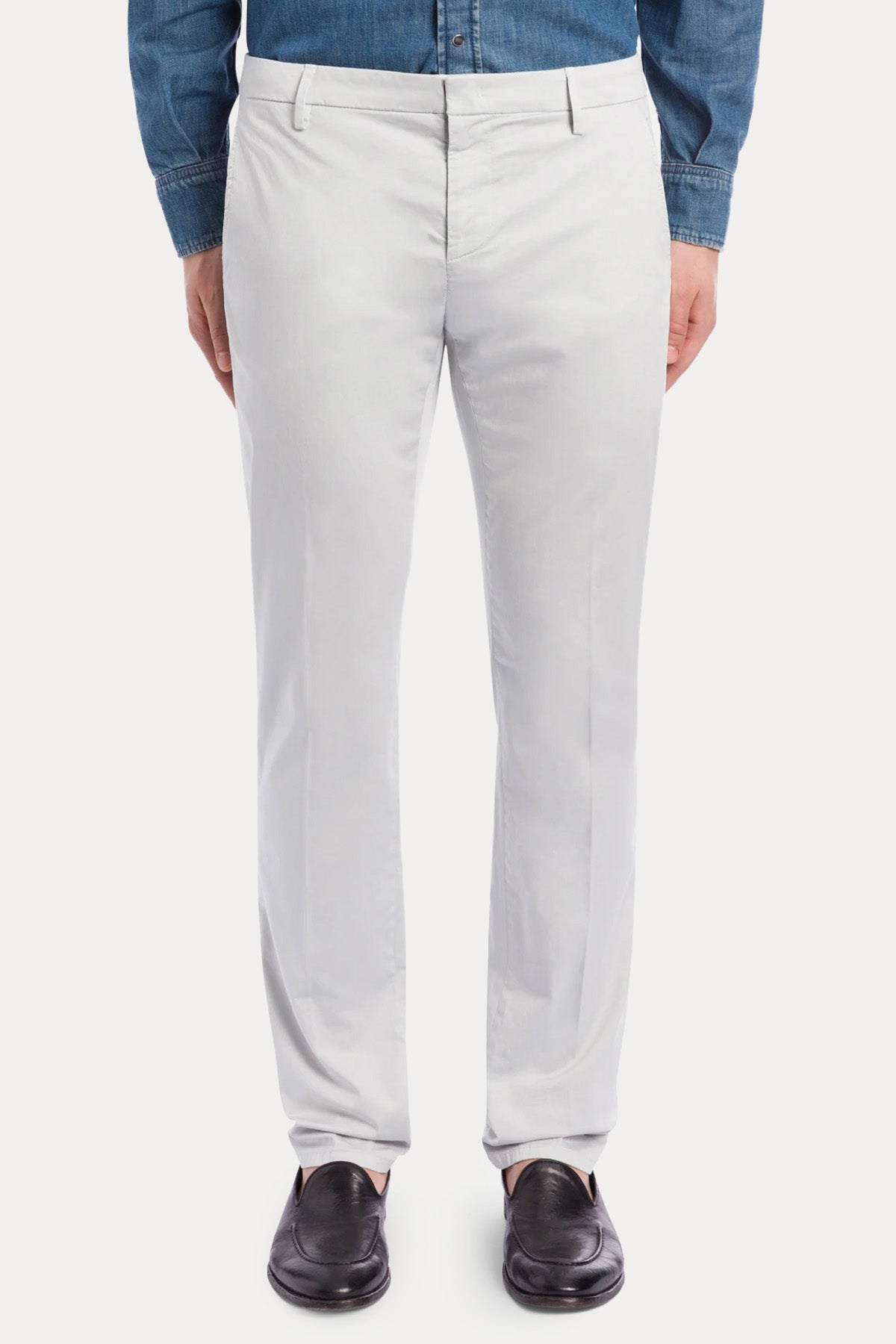 Dondup Regular Fit Yandan Cepli Streç Pantolon-Pantolon-Libas