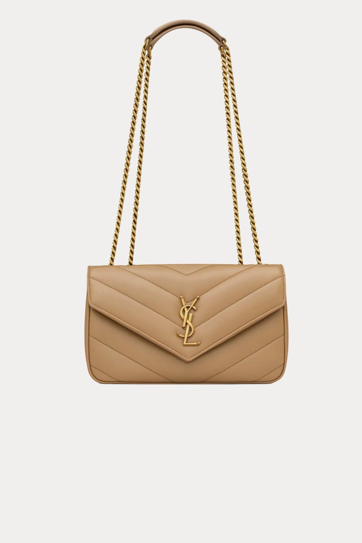 Saint Laurent Logolu Small Deri Omuz Çantası