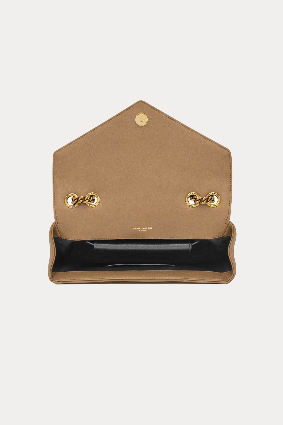 Saint Laurent Logolu Small Deri Omuz Çantası-Çanta-Libas