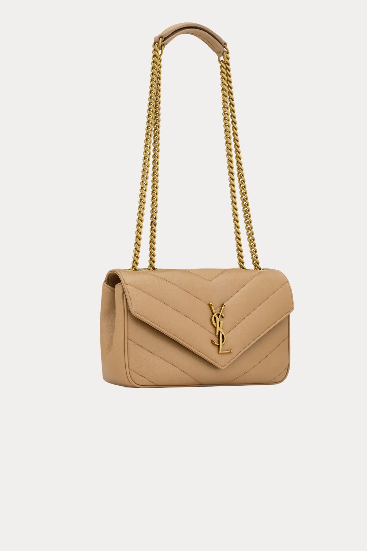 Saint Laurent Logolu Small Deri Omuz Çantası