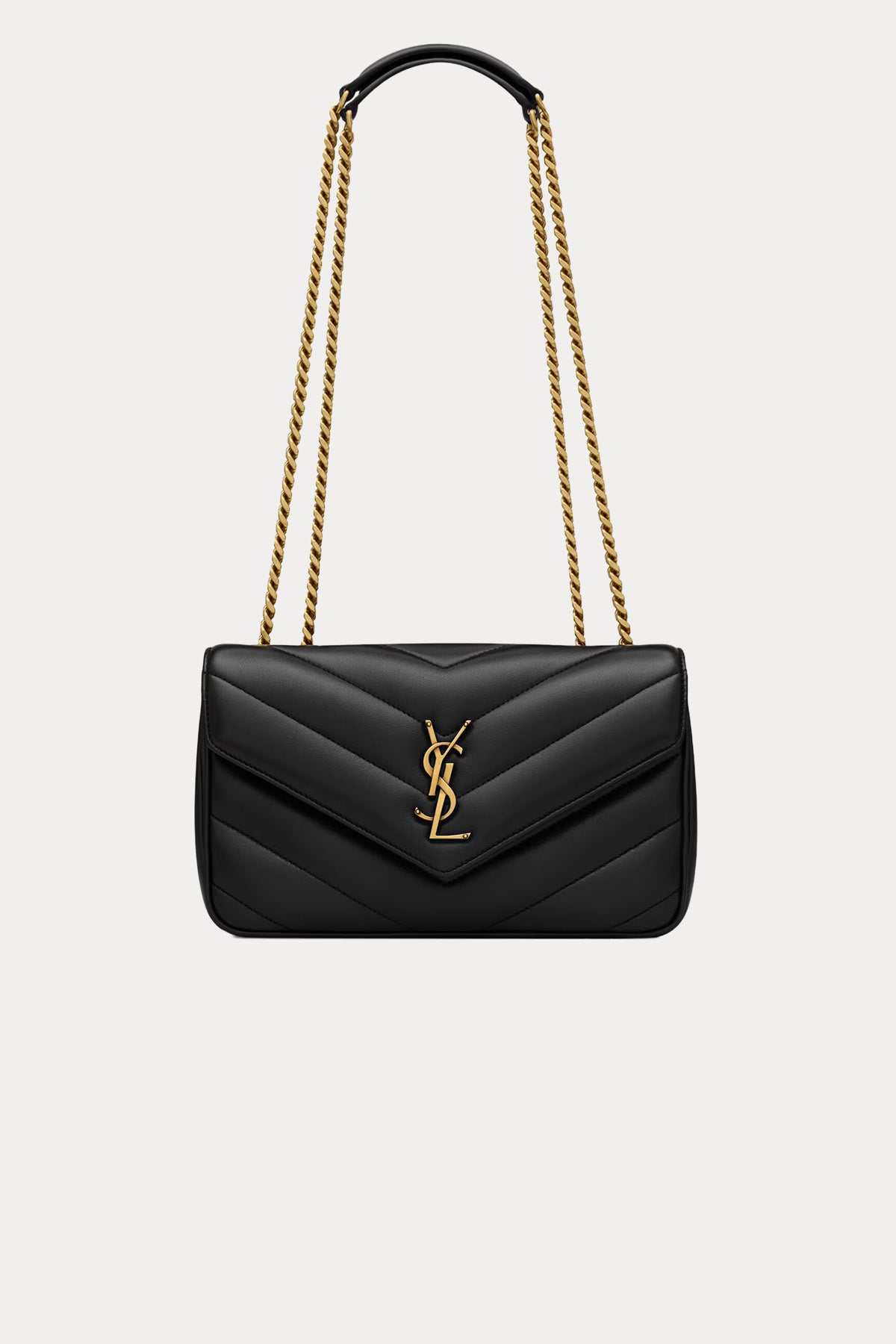 Saint Laurent Logolu Small Deri Omuz Çantası