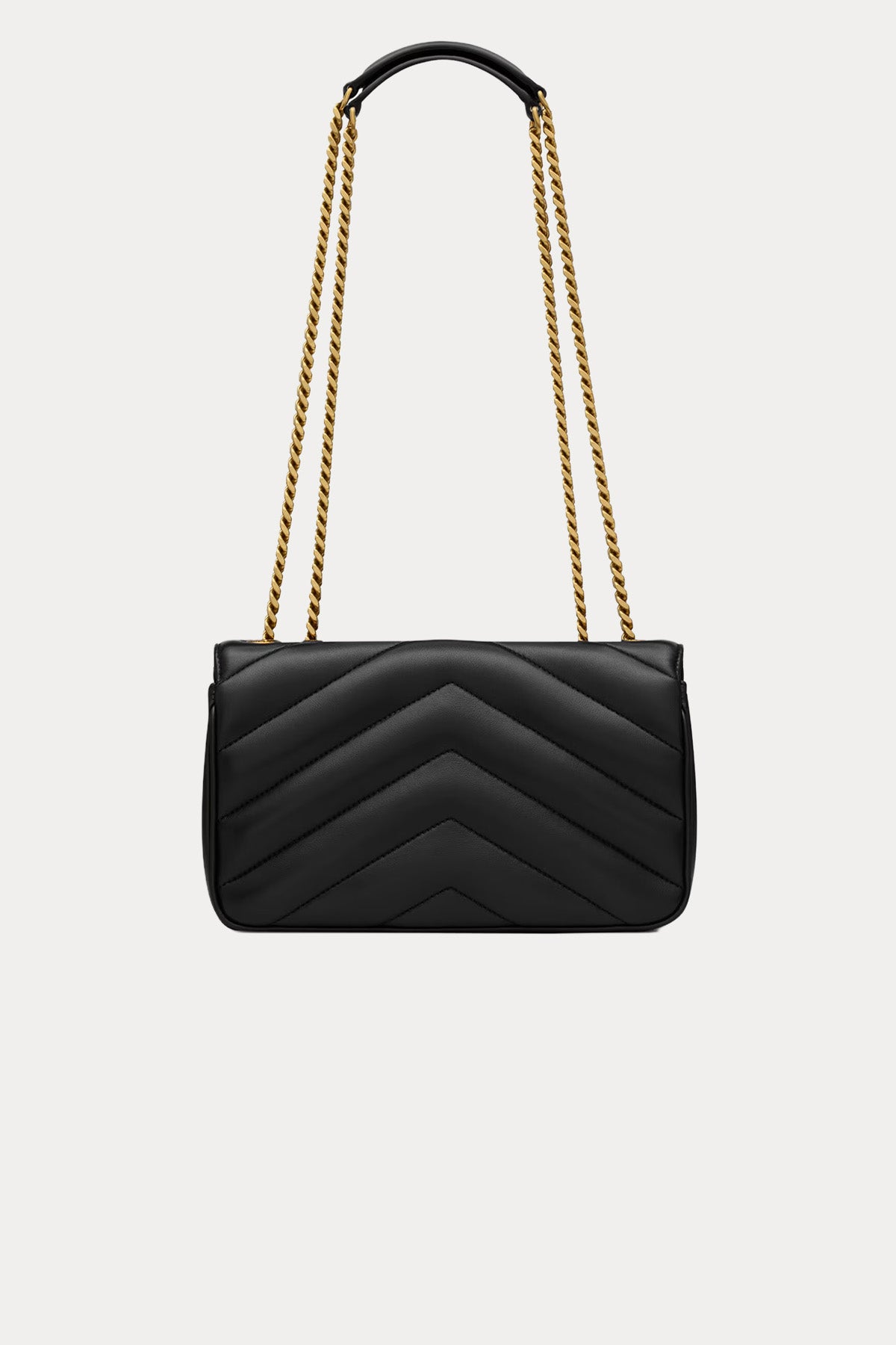 Saint Laurent Logolu Small Deri Omuz Çantası-Çanta-Libas