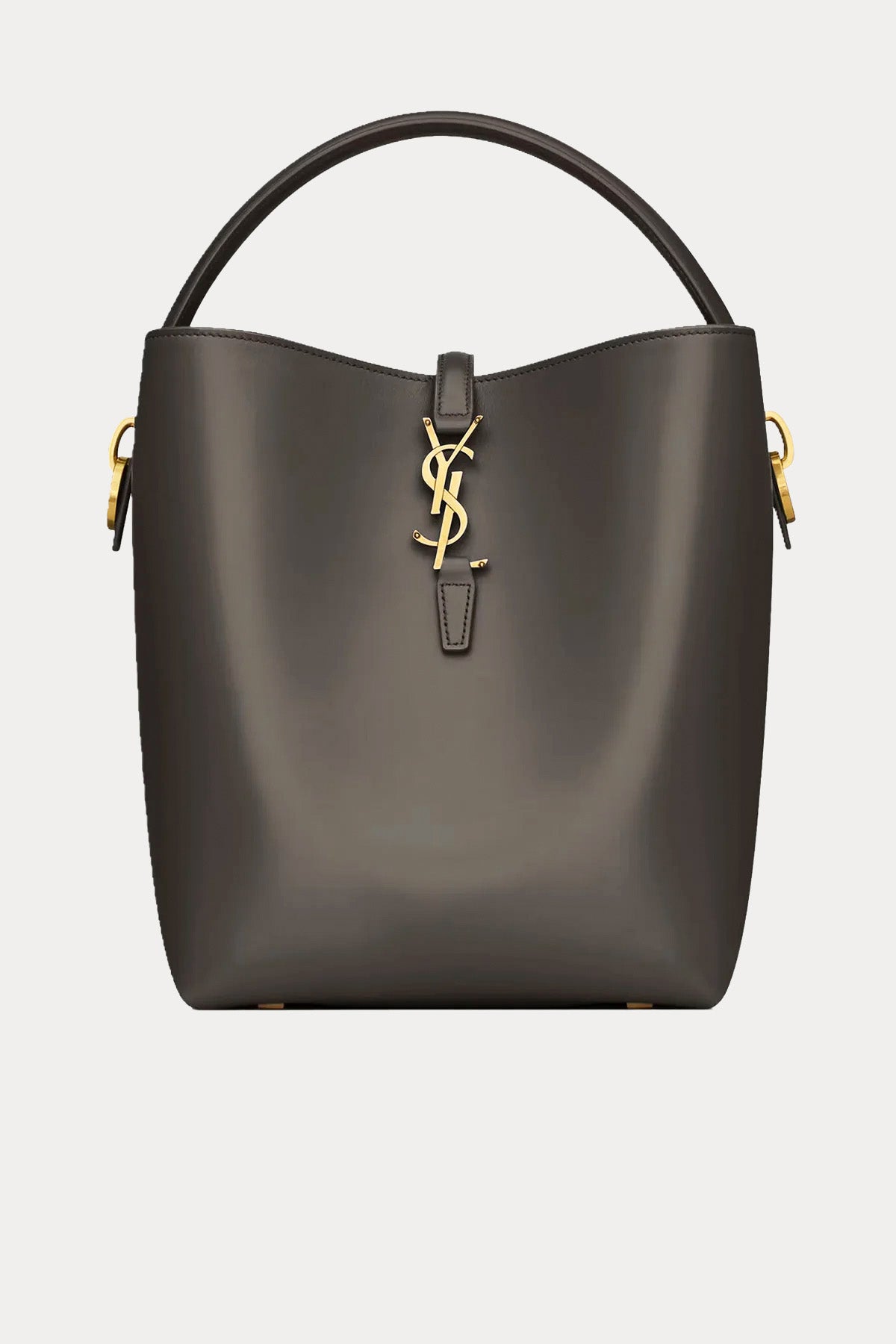 Saint Laurent Logolu Medium Deri Omuz Çantası