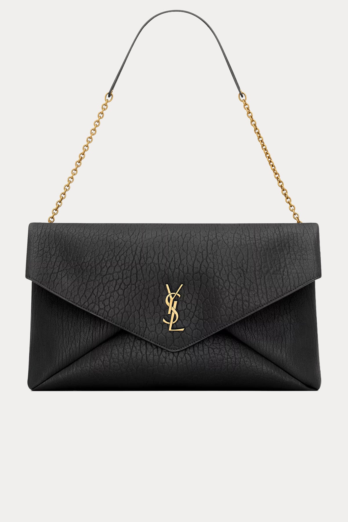 Saint Laurent Logolu Large Deri Omuz Çantası