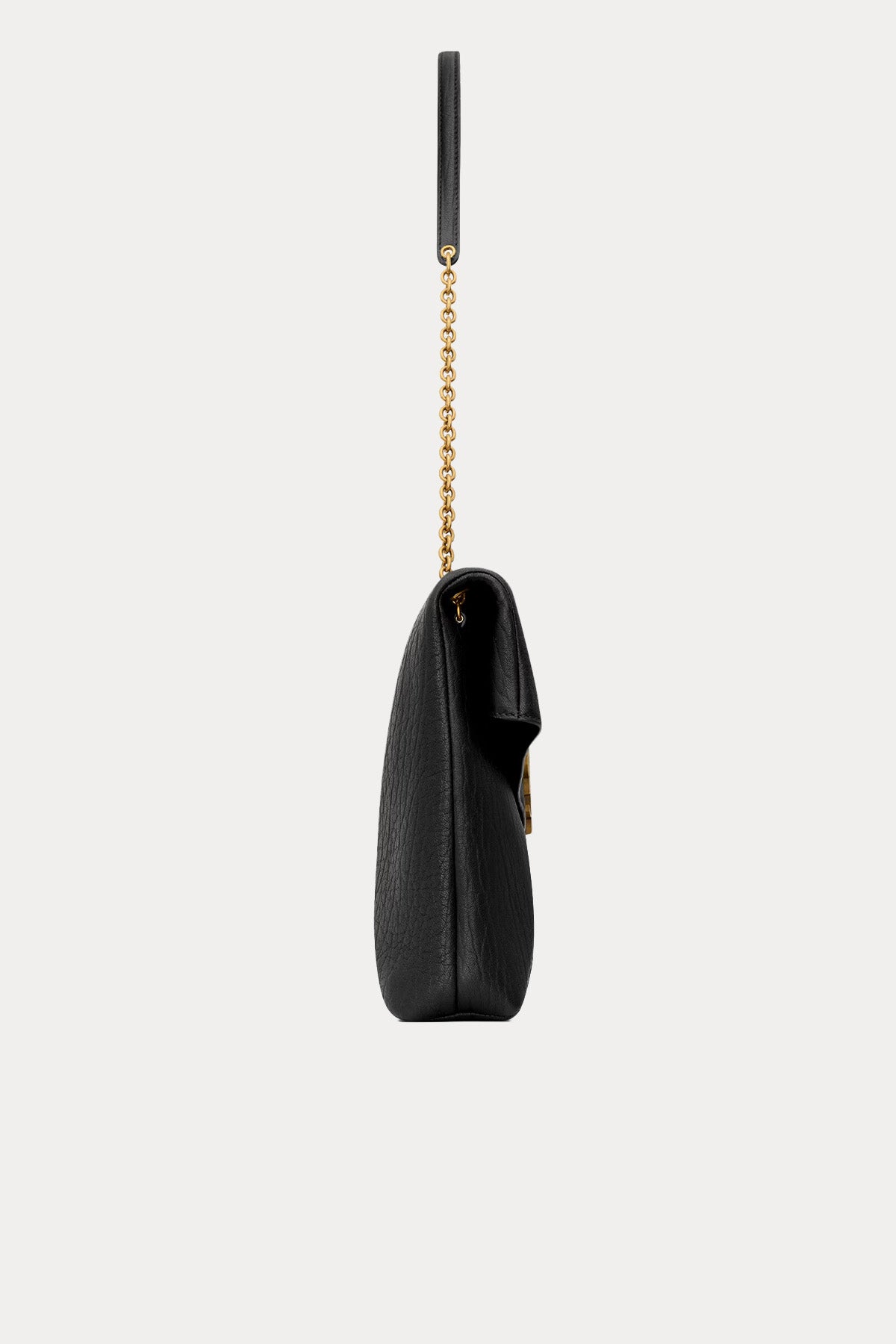 Saint Laurent Logolu Large Deri Omuz Çantası-Çanta-Libas