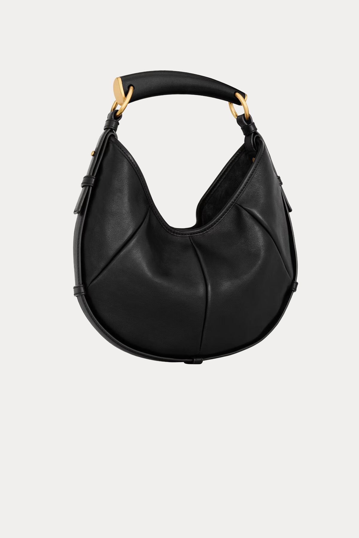 Saint Laurent Small Deri El Çantası-Çanta-Libas
