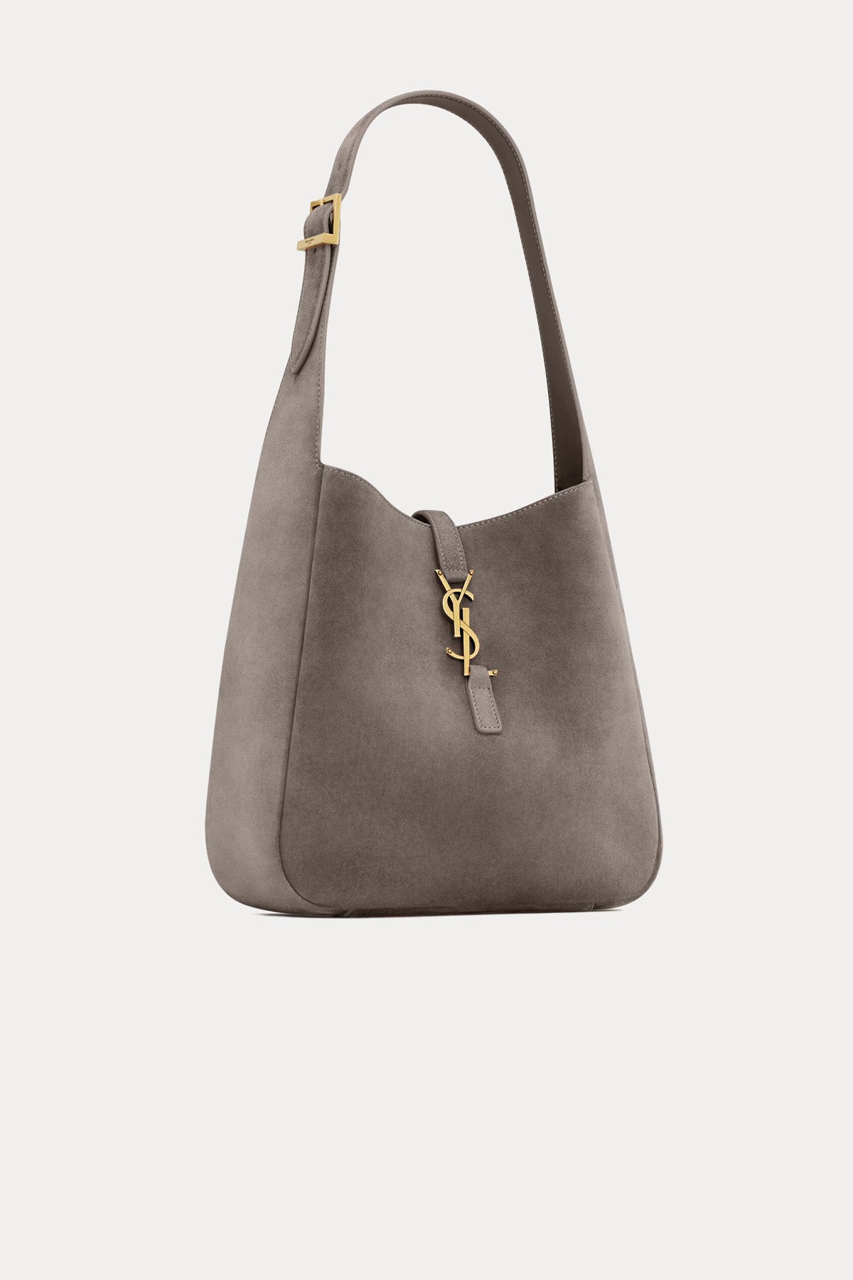 Saint Laurent Medium Süet Omuz Çantası-Çanta-Libas
