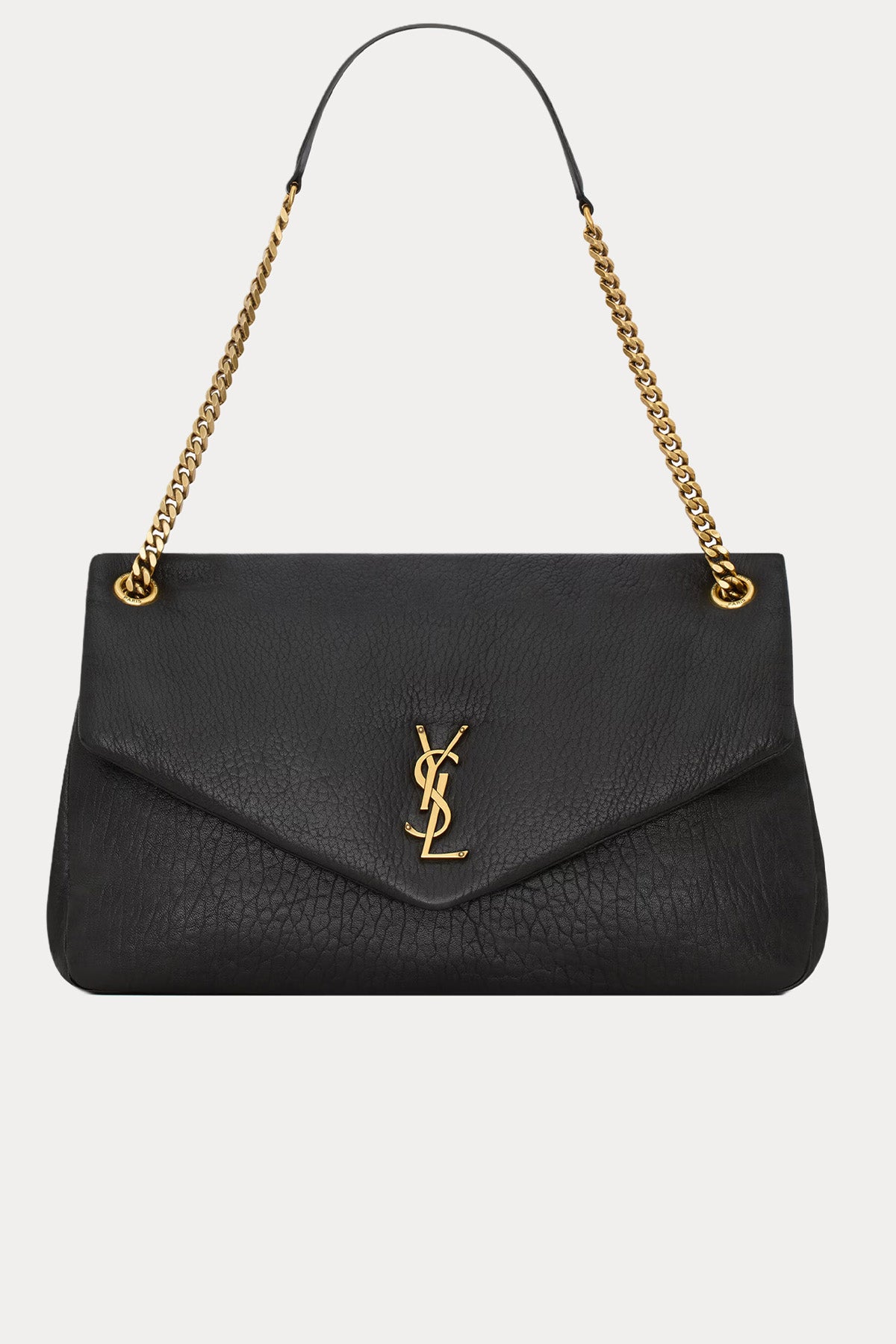 Saint Laurent Logolu Large Deri Omuz Çantası