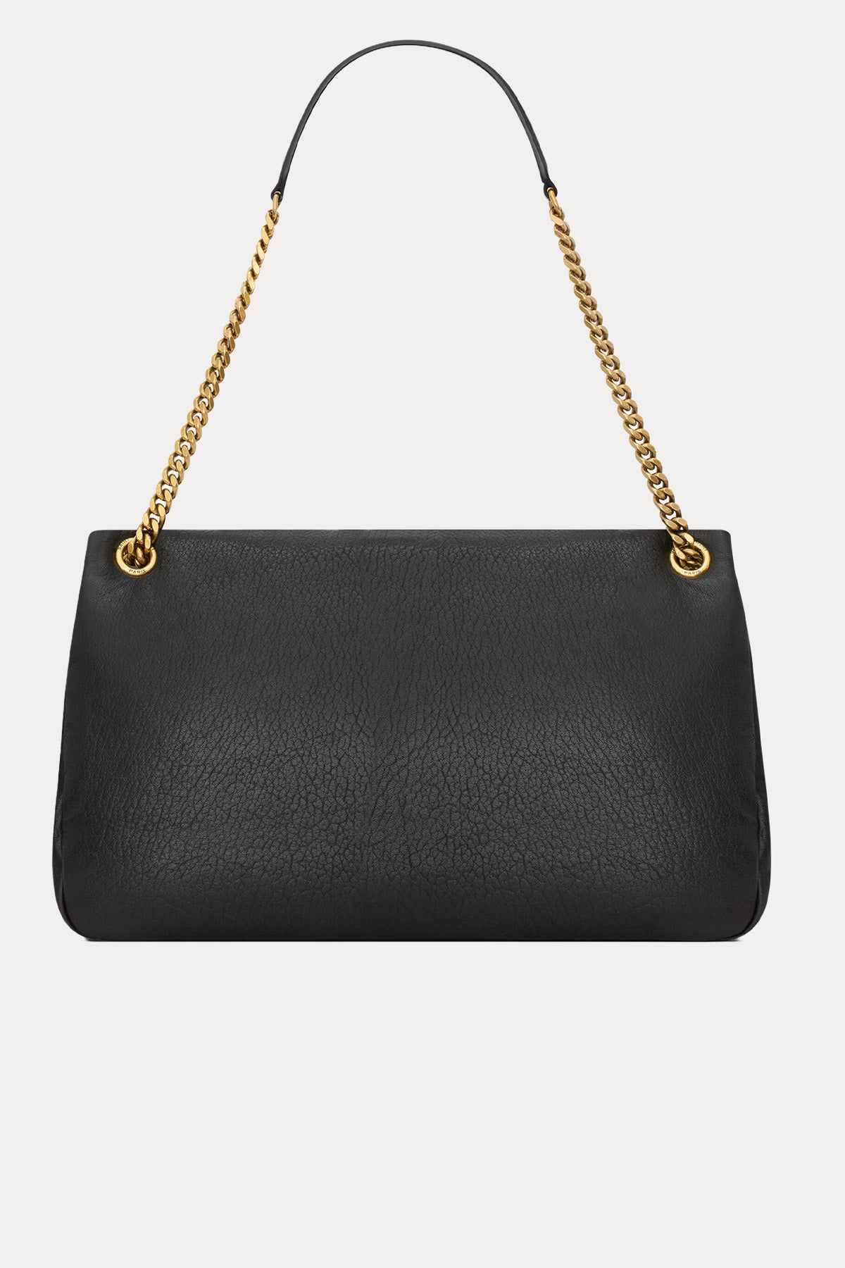 Saint Laurent Logolu Large Deri Omuz Çantası-Çanta-Libas