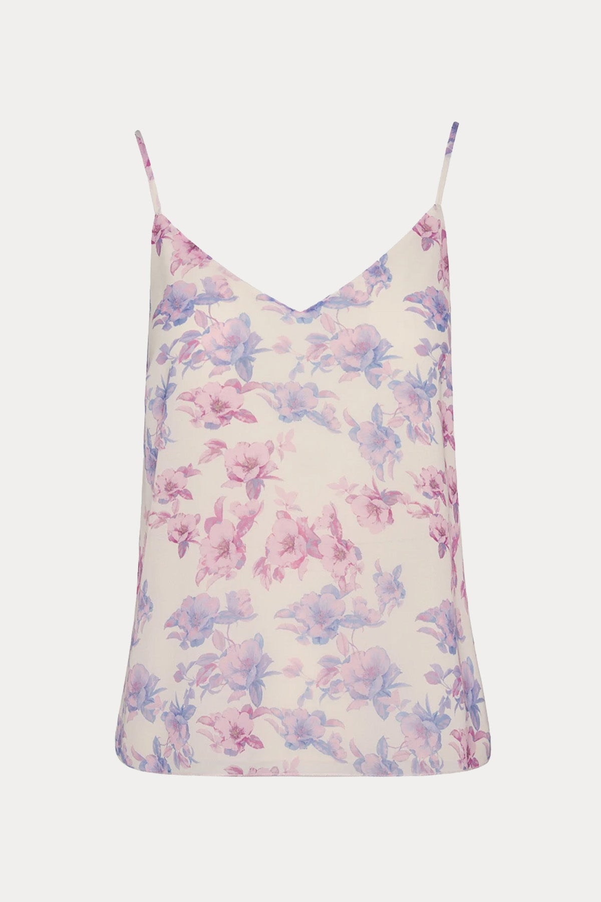 Lynne Çiçek Desen Askılı Bluz