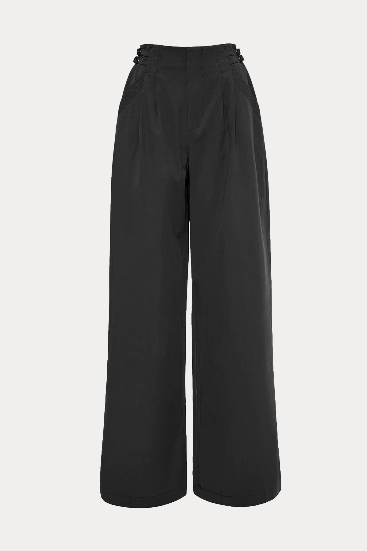Lynne Relaxed Fit Kemerli Pantolon