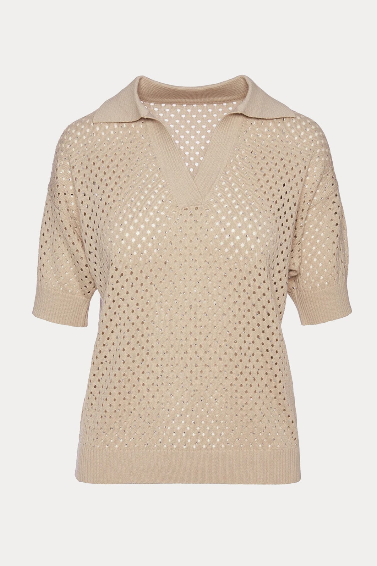 Lynne Regular Fit Polo Yaka Örgü Triko