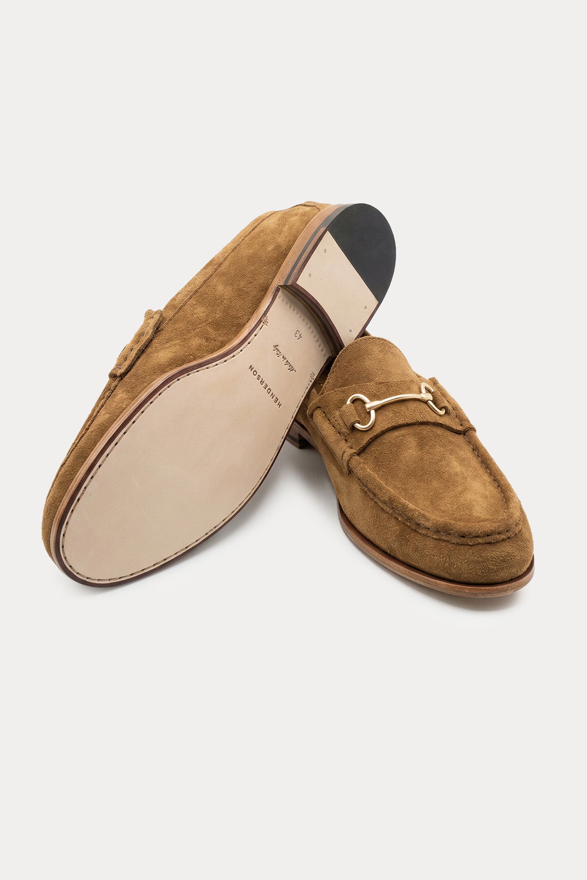 Henderson Metal Tokalı Süet Loafer Ayakkabı