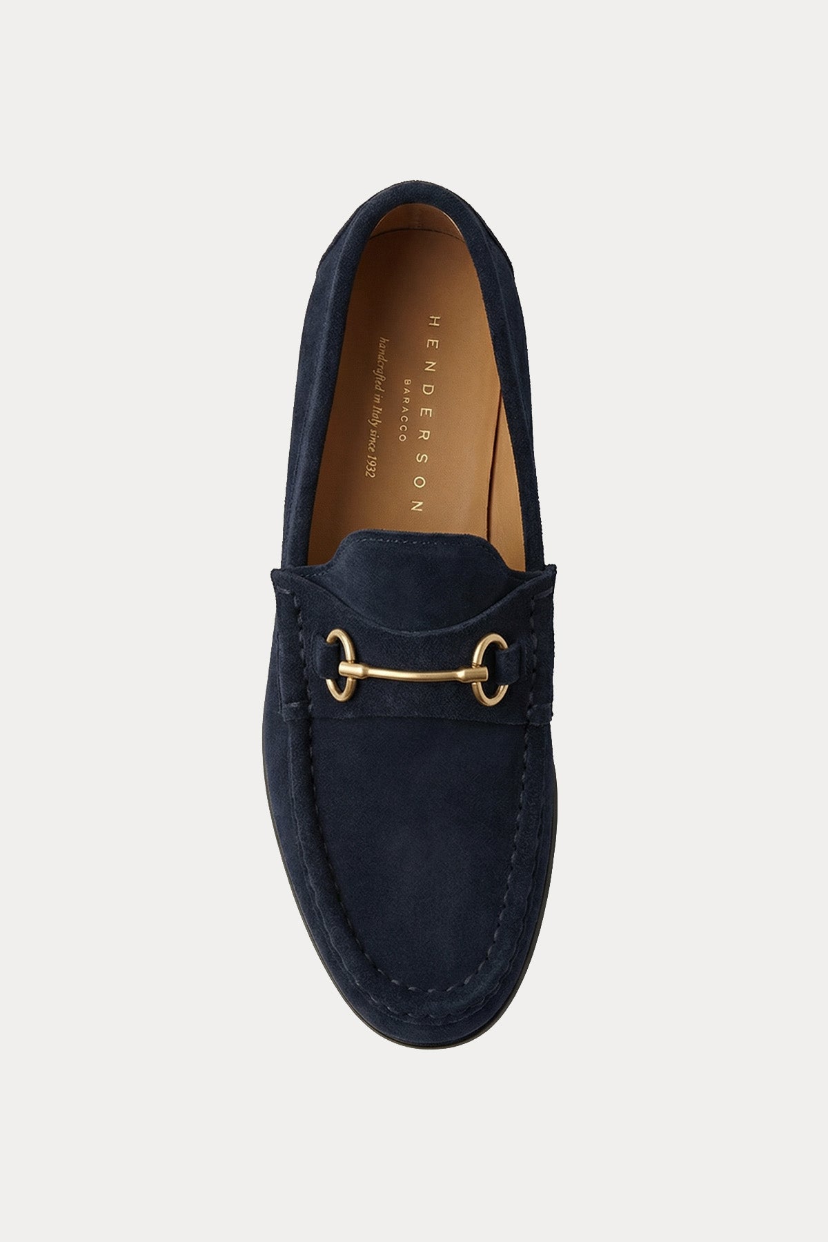 Henderson Metal Tokalı Süet Loafer Ayakkabı