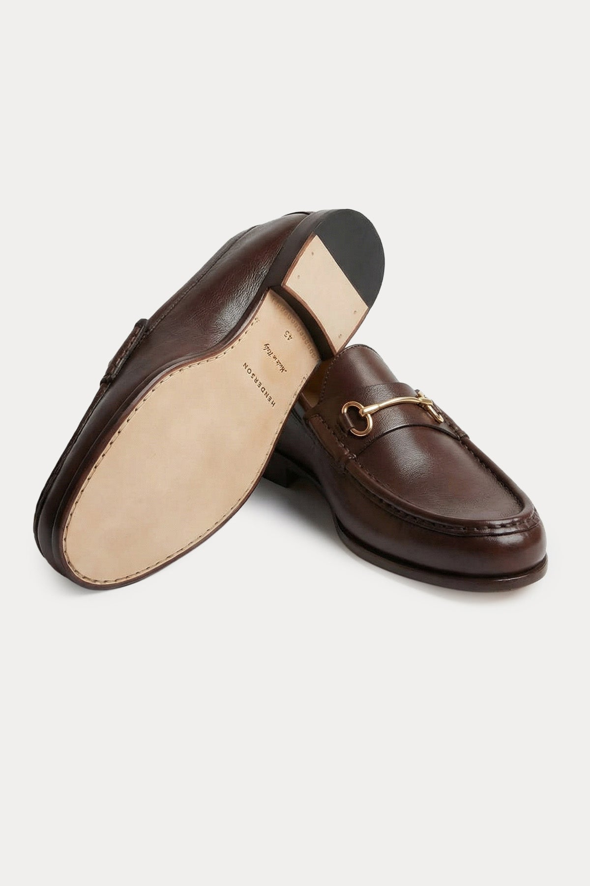 Henderson Metal Tokalı Deri Loafer Ayakkabı