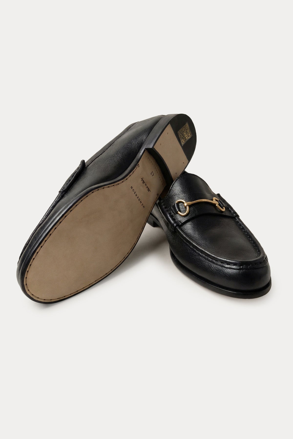Henderson Metal Tokalı Deri Loafer Ayakkabı