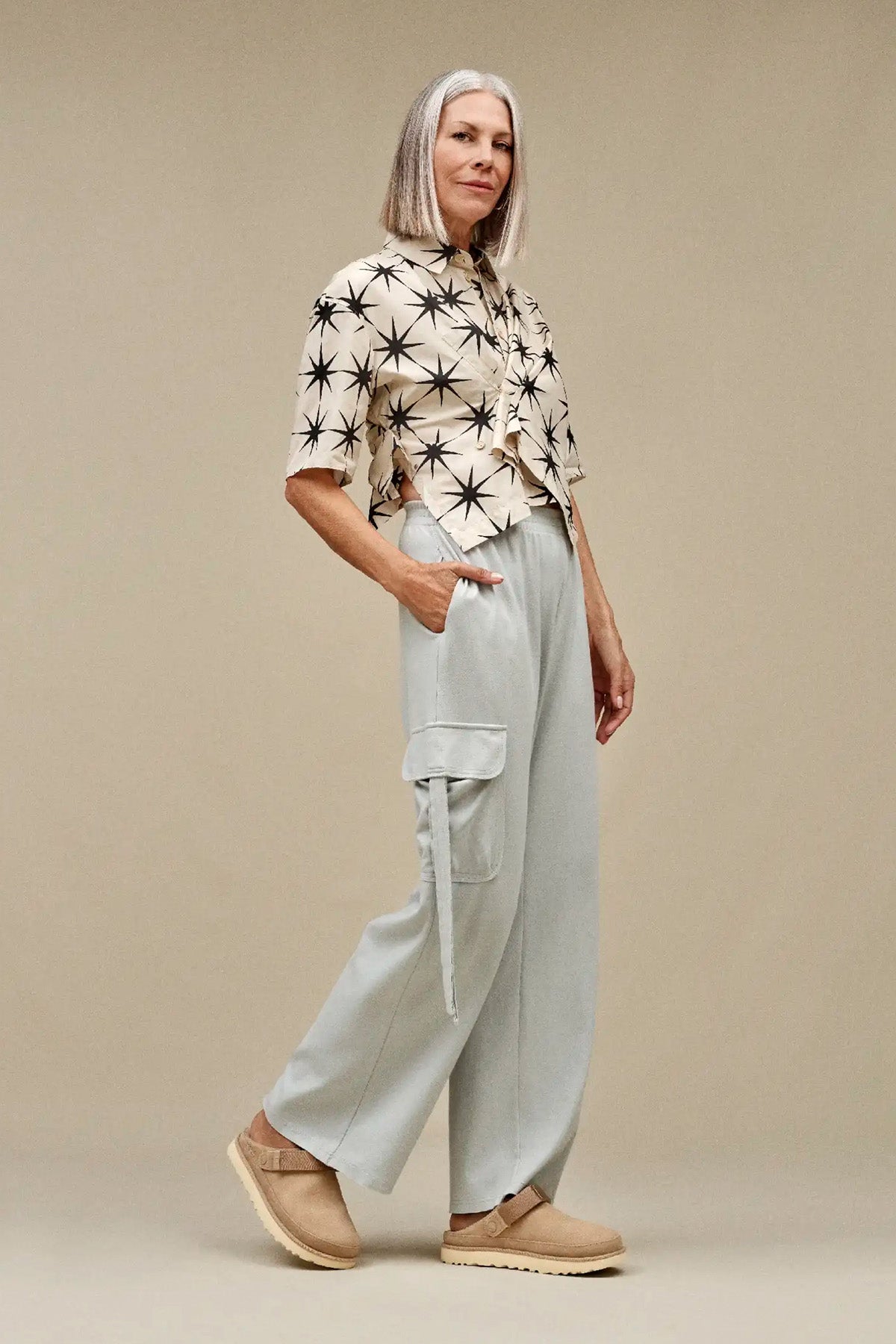 Ugg Sand Goldencoast Clog Süet Sandalet