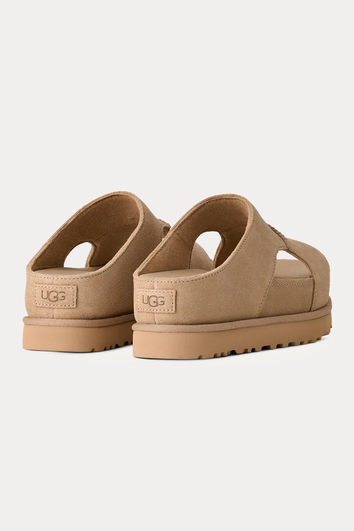 Ugg Sand Goldenstar Hi Cutout Slide Terlik
