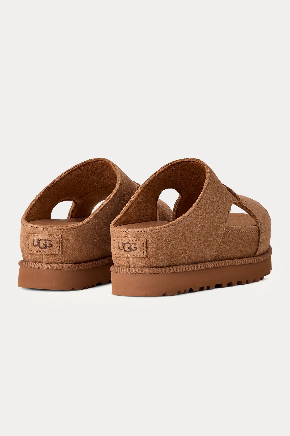 Ugg Chestnut Goldenstar Hi Cutout Slide Terlik