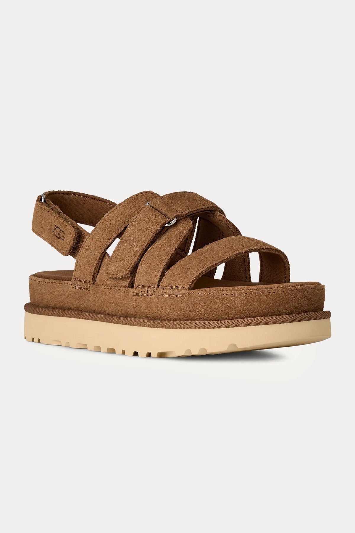 Ugg Chestnut Goldenstar Gleam Süet Sandalet