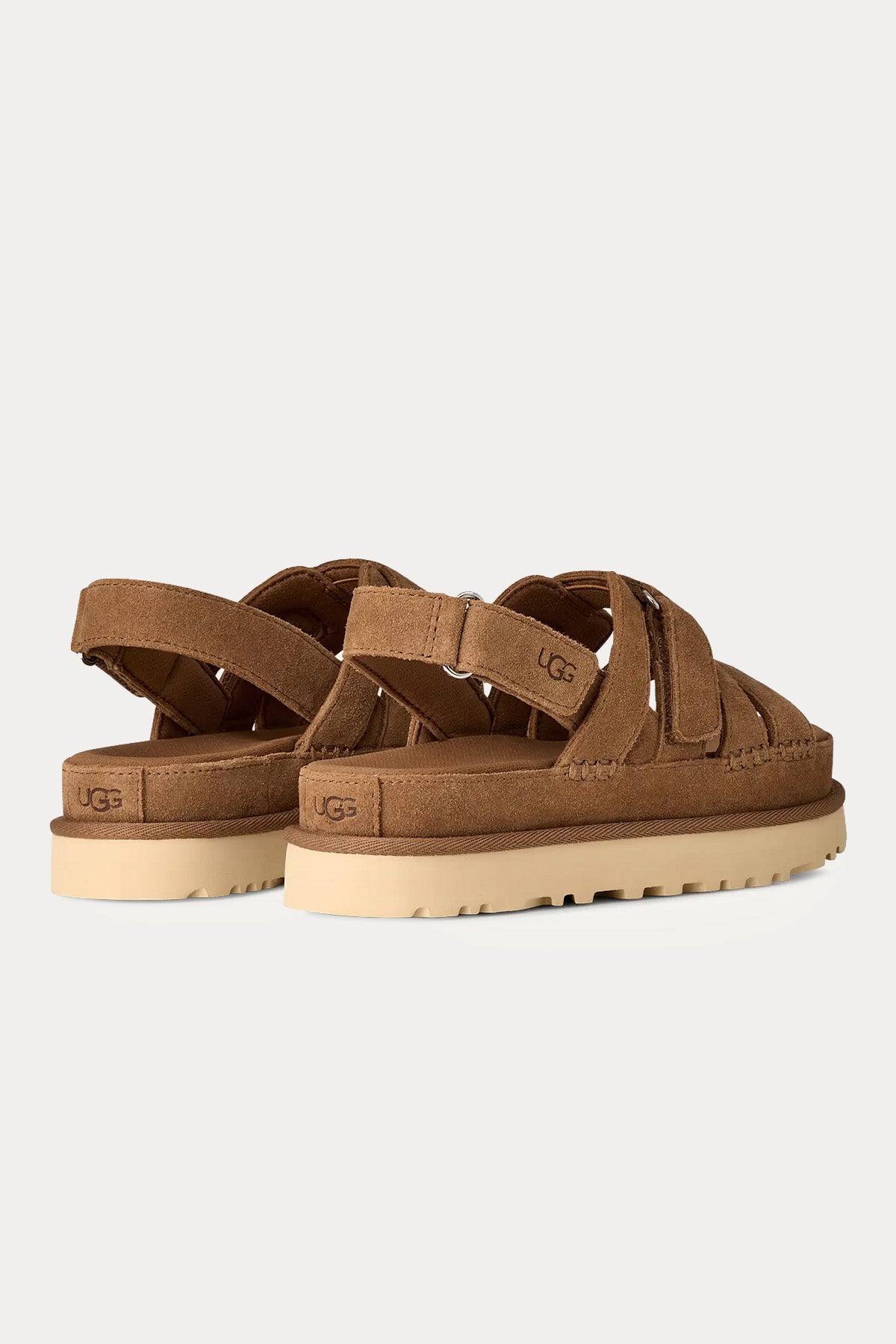 Ugg Chestnut Goldenstar Gleam Süet Sandalet