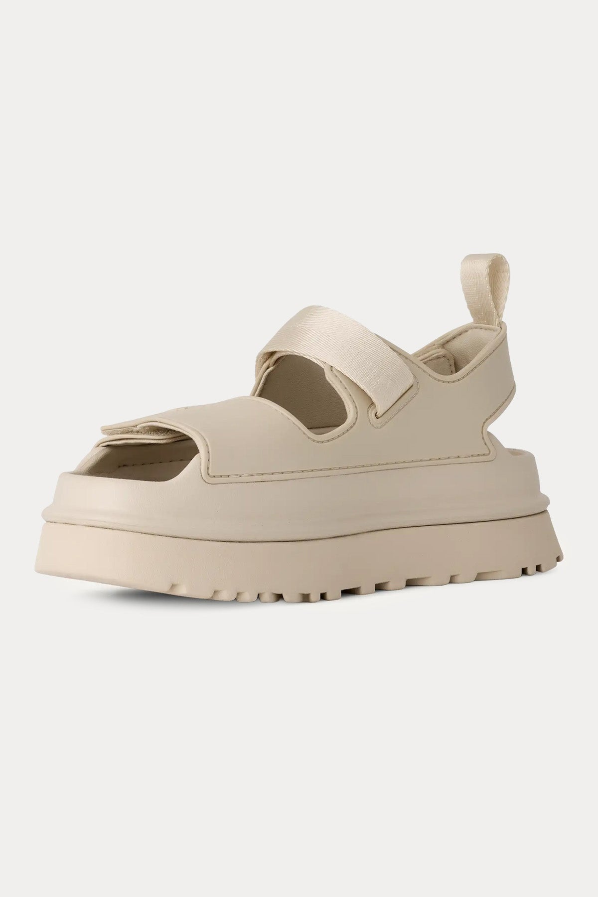Ugg Sea Salt GoldenGlow Cırt Cırt Bantlı Sandalet-Sandalet-Libas